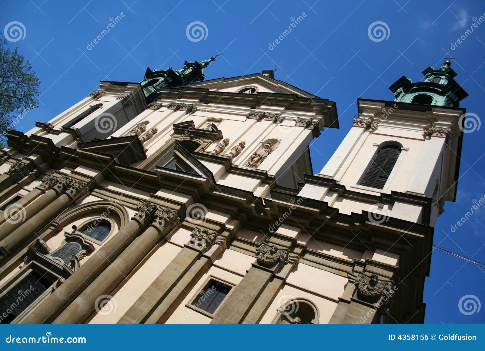 Saint Peter and Paul Temple. Krakow. Poland Stock Photo Image of