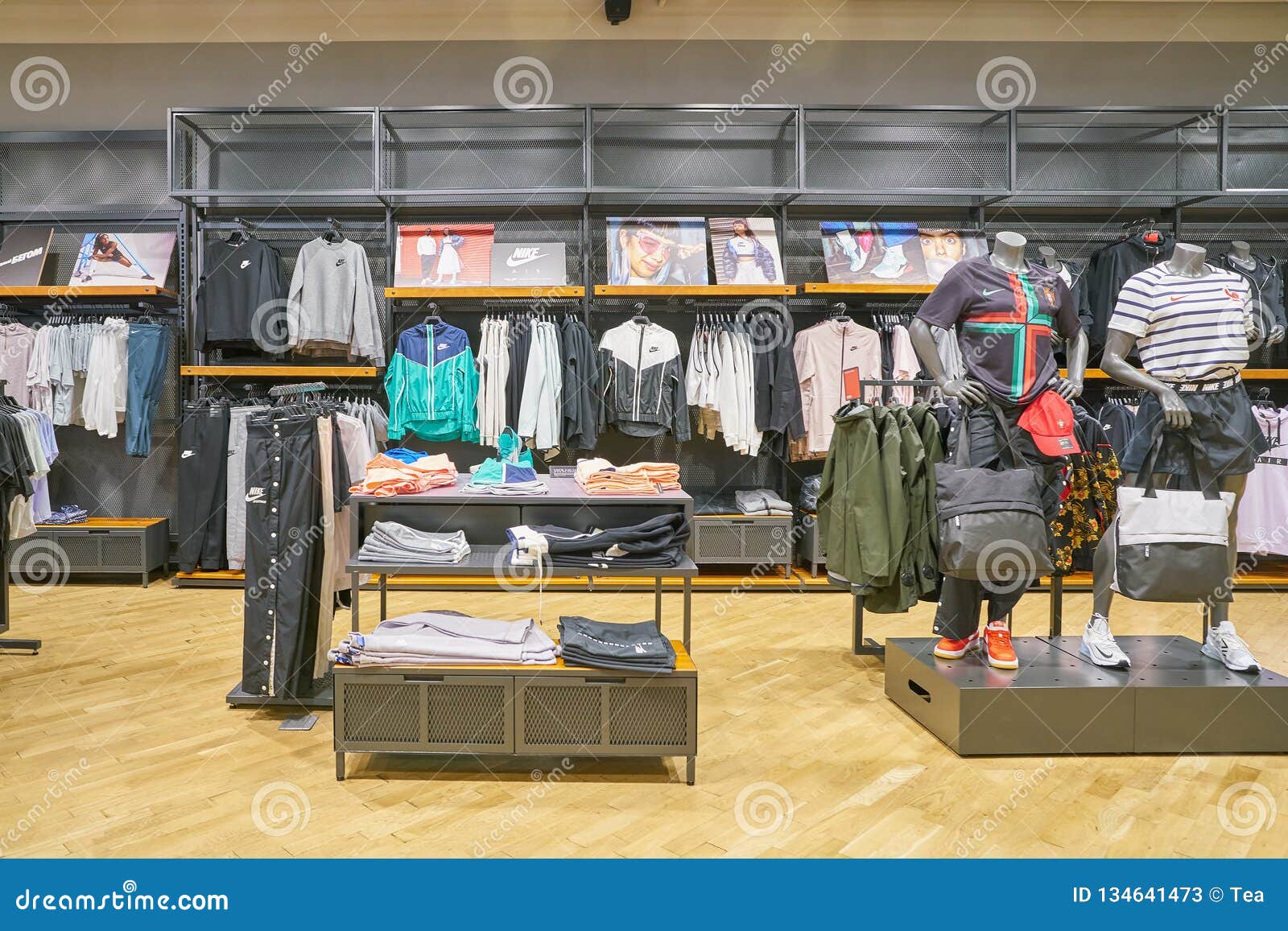 Nike store editorial stock photo. Image of store, editorial - 134641473