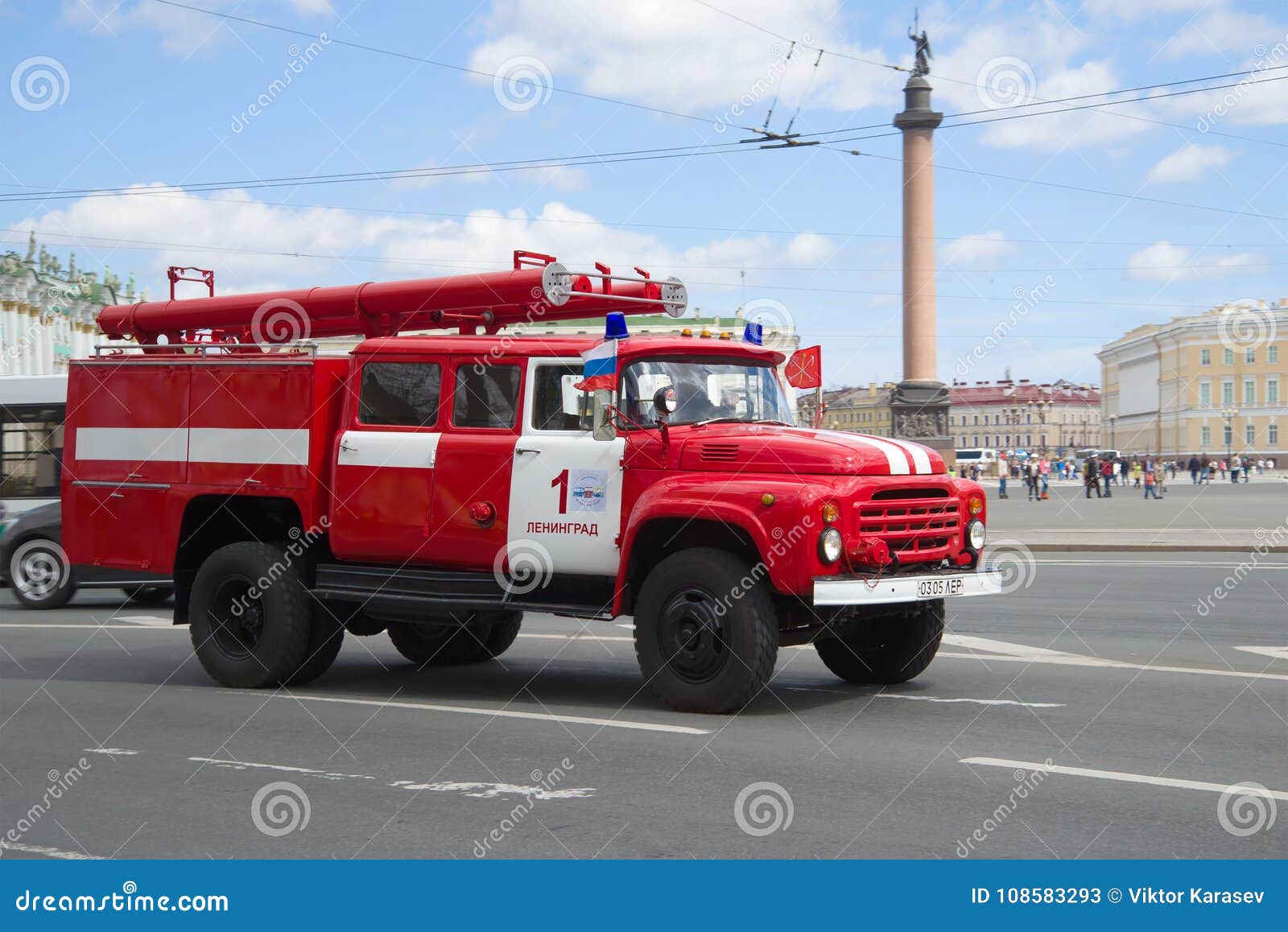 New Modern Fire Truck Based on Volvo FMX 500 Editorial Stock Image