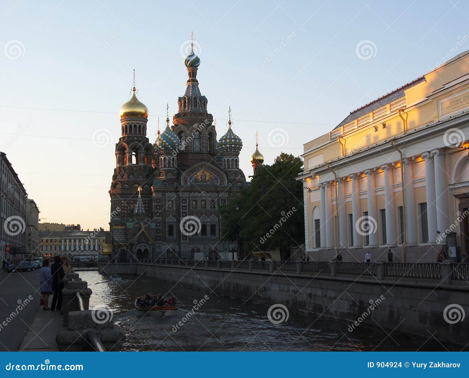 saint-petersburg. the saviour on the blood