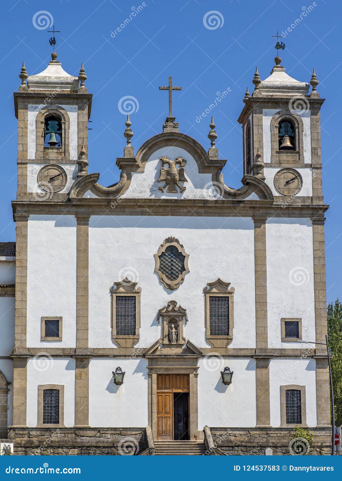 Saint Rita Church in Portugal Stock Image Image of european, house