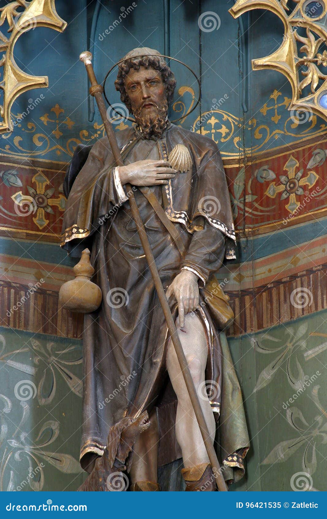 Saint Roch image stock. Image du croatie, europe, religion 96421535
