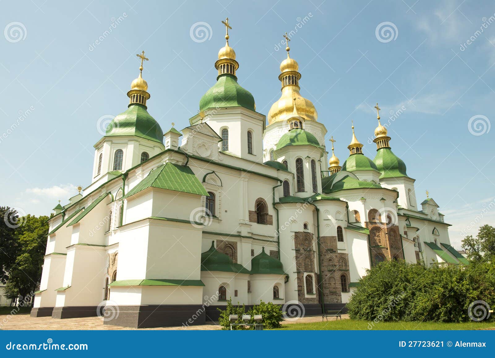SAINT SOPHIA CATHEDRAL in KIEV Stock Image Image of religion, history