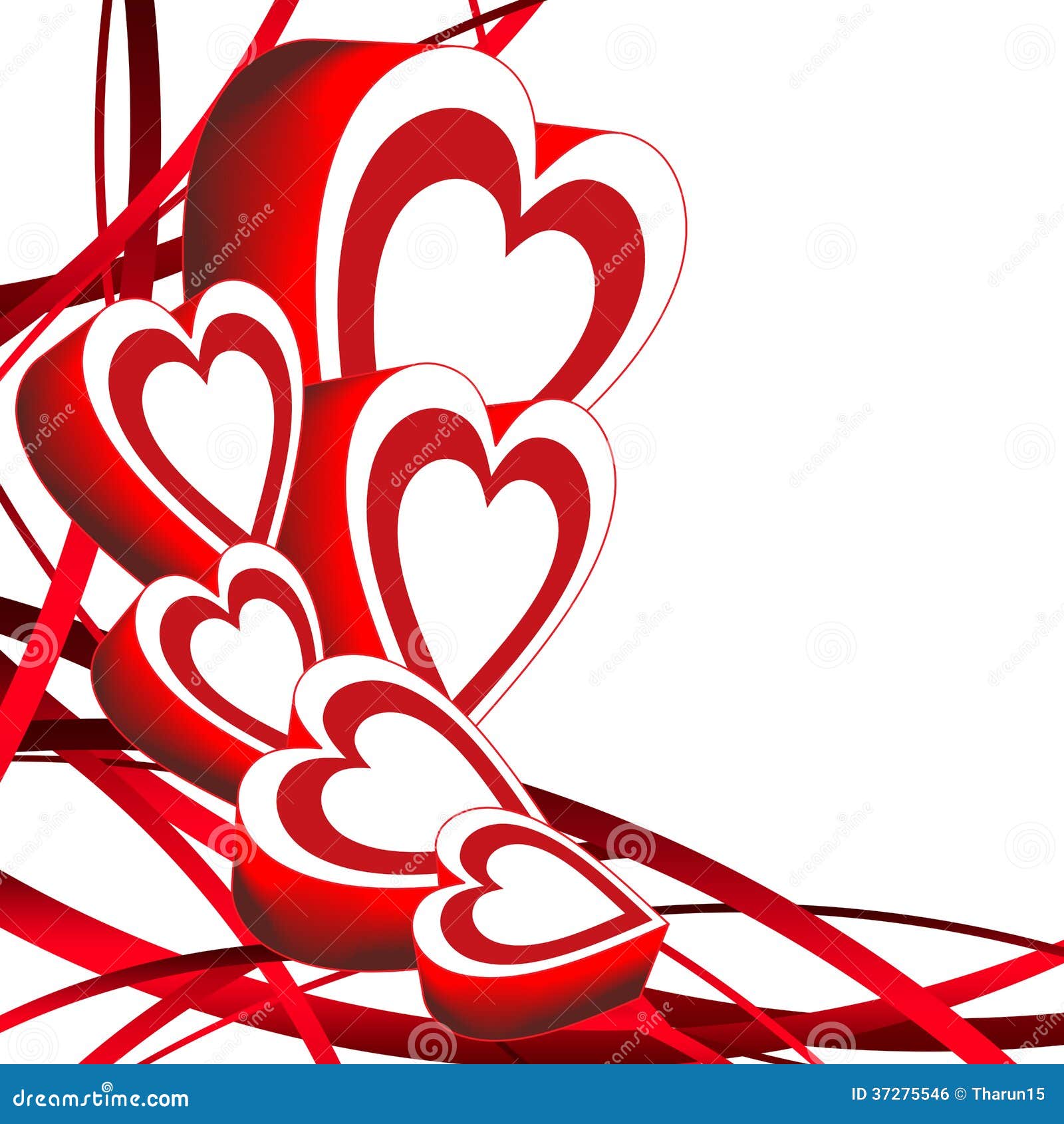 SaintValentin Image libre de droits Image 37275546