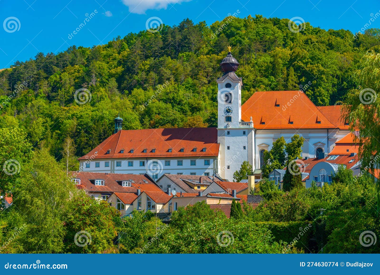 Saint Walburg Church in Eichstatt, Germany Stock Photo Image of