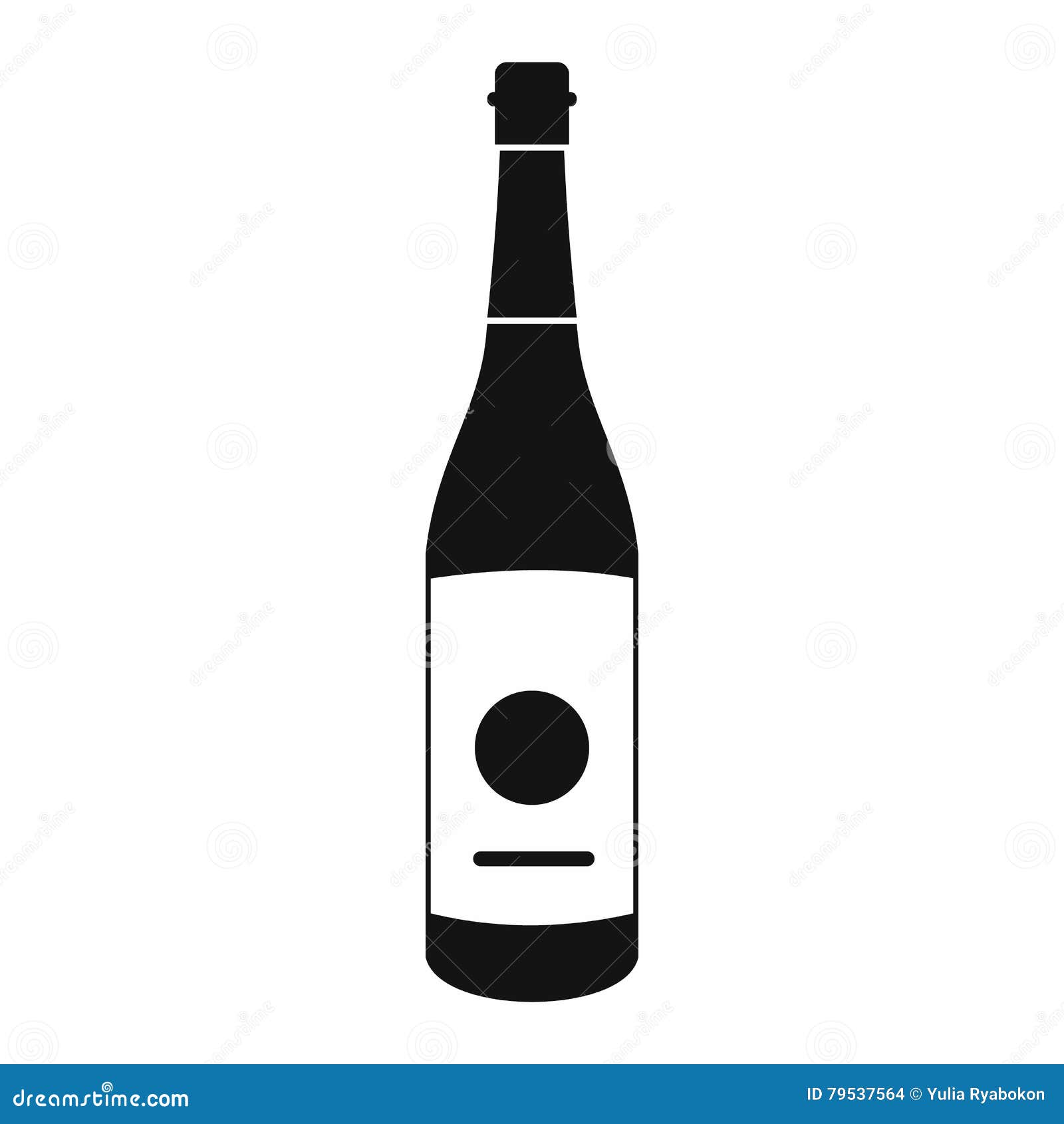 Sake Bottle And Cups , Vector Drawings 32851480