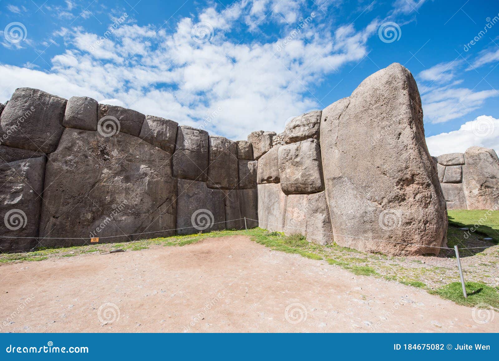 Saksaywaman, Inca Ruins in Cusco, Peru . Editorial Photography - Image ...