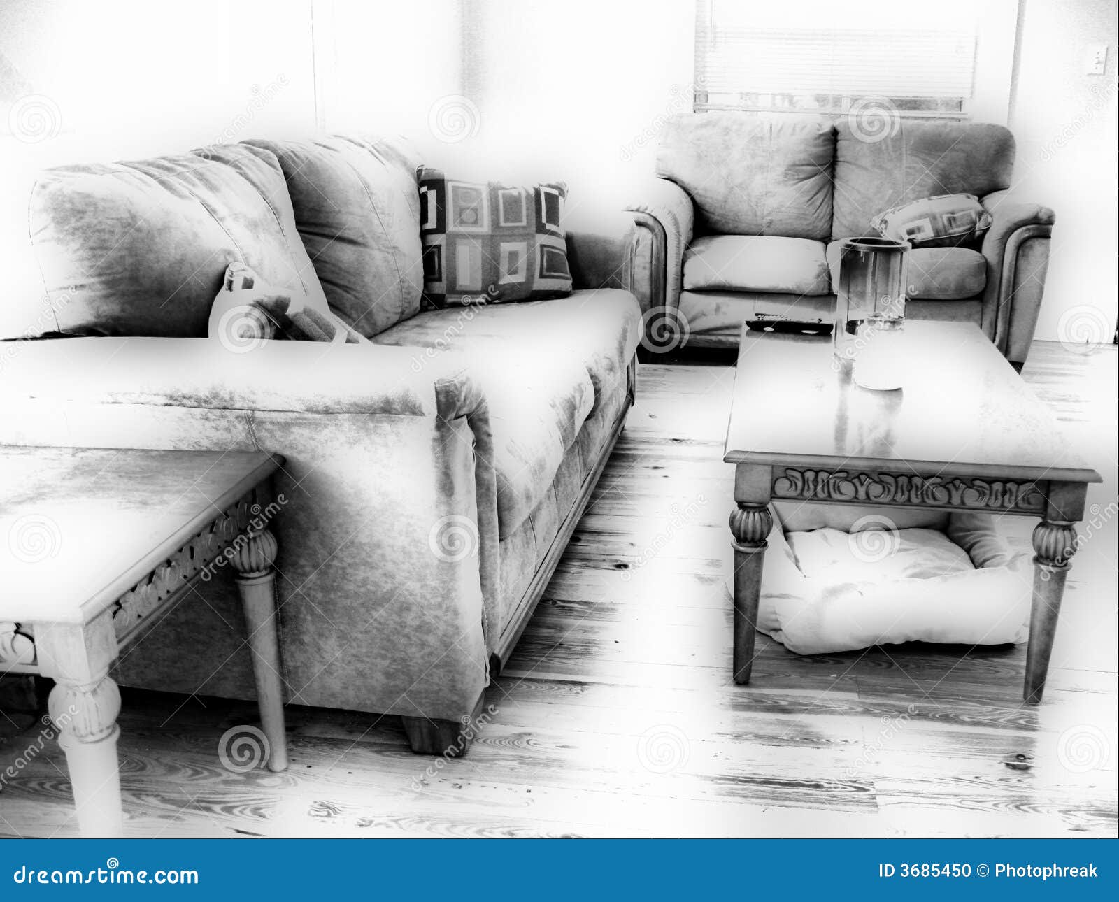 Sala De Estar Blanco Y Negro Foto de archivo - Imagen de lámpara, casa