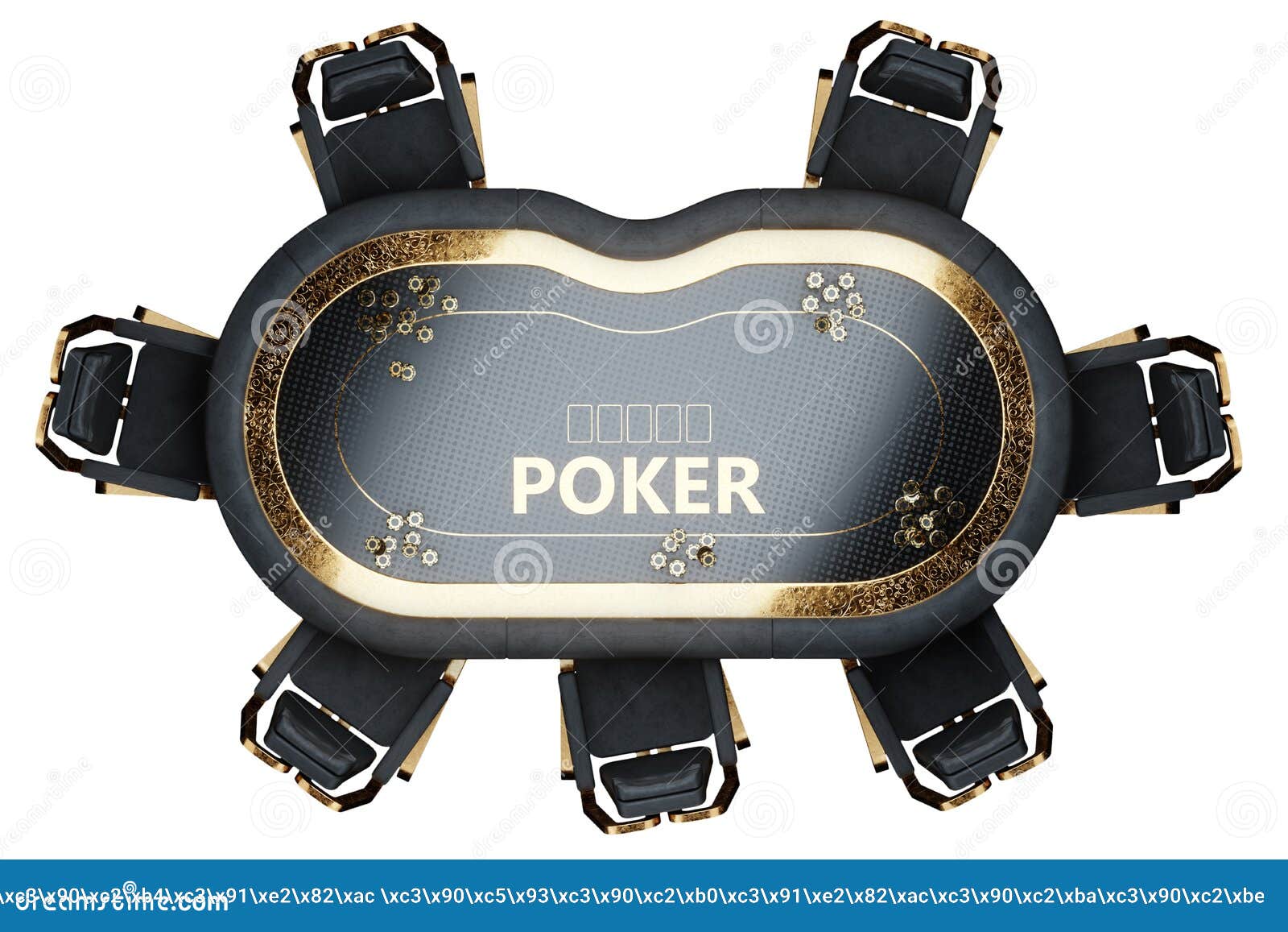 Sala De Pôquer. Jogos De Pôquer Casino Texas Holdem Jogos Online De Cartões  De Jogo 3d Renderização 3d Ilustração. Design Moderno Ilustração Stock -  Ilustração de sorte, dinheiro: 258005591