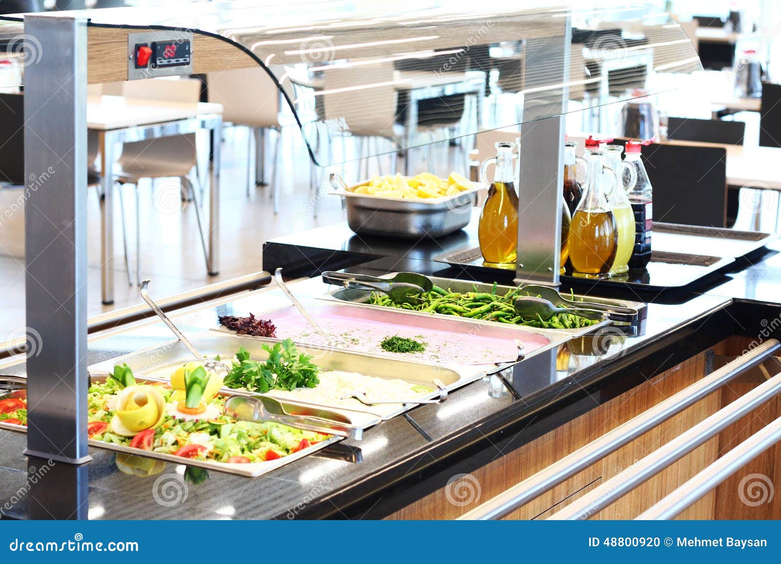Salad bar stock photo. Image of close, salad, dining 48800920
