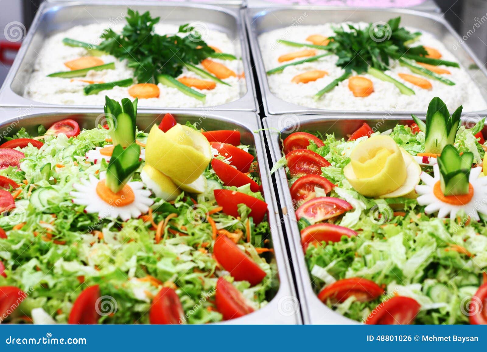 Salad bar stock photo. Image of salad, food, pepper, restaurant 48801026