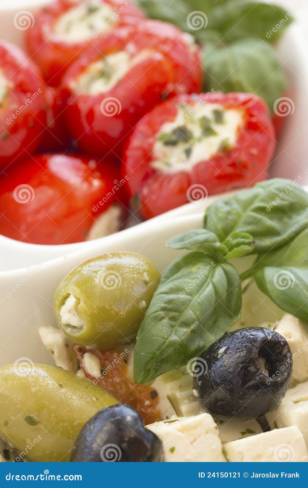 Salad of Black, Green Olives Stock Image Image of olive, colorful 24150121