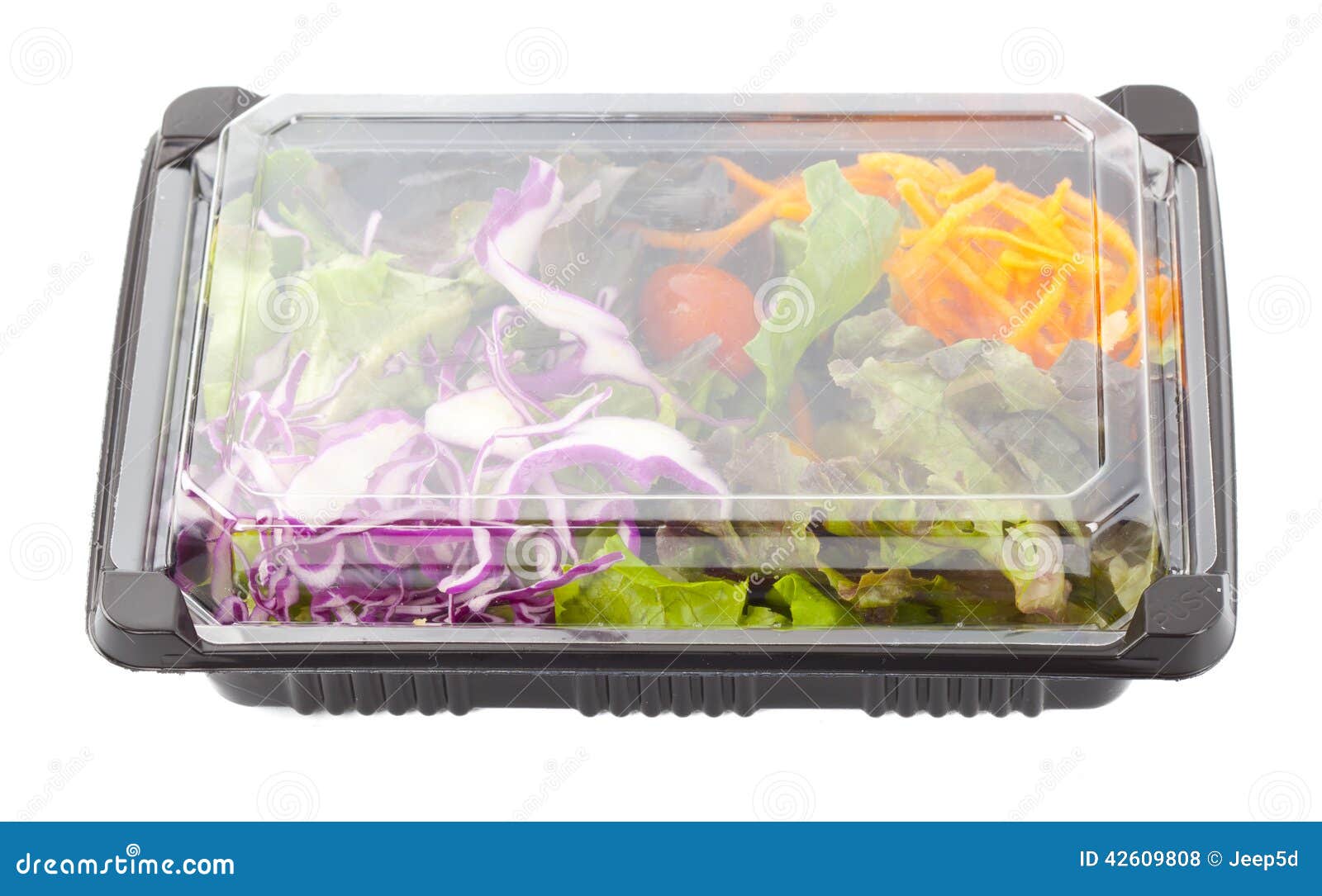 Salad Box Stock Photo Image 42609808