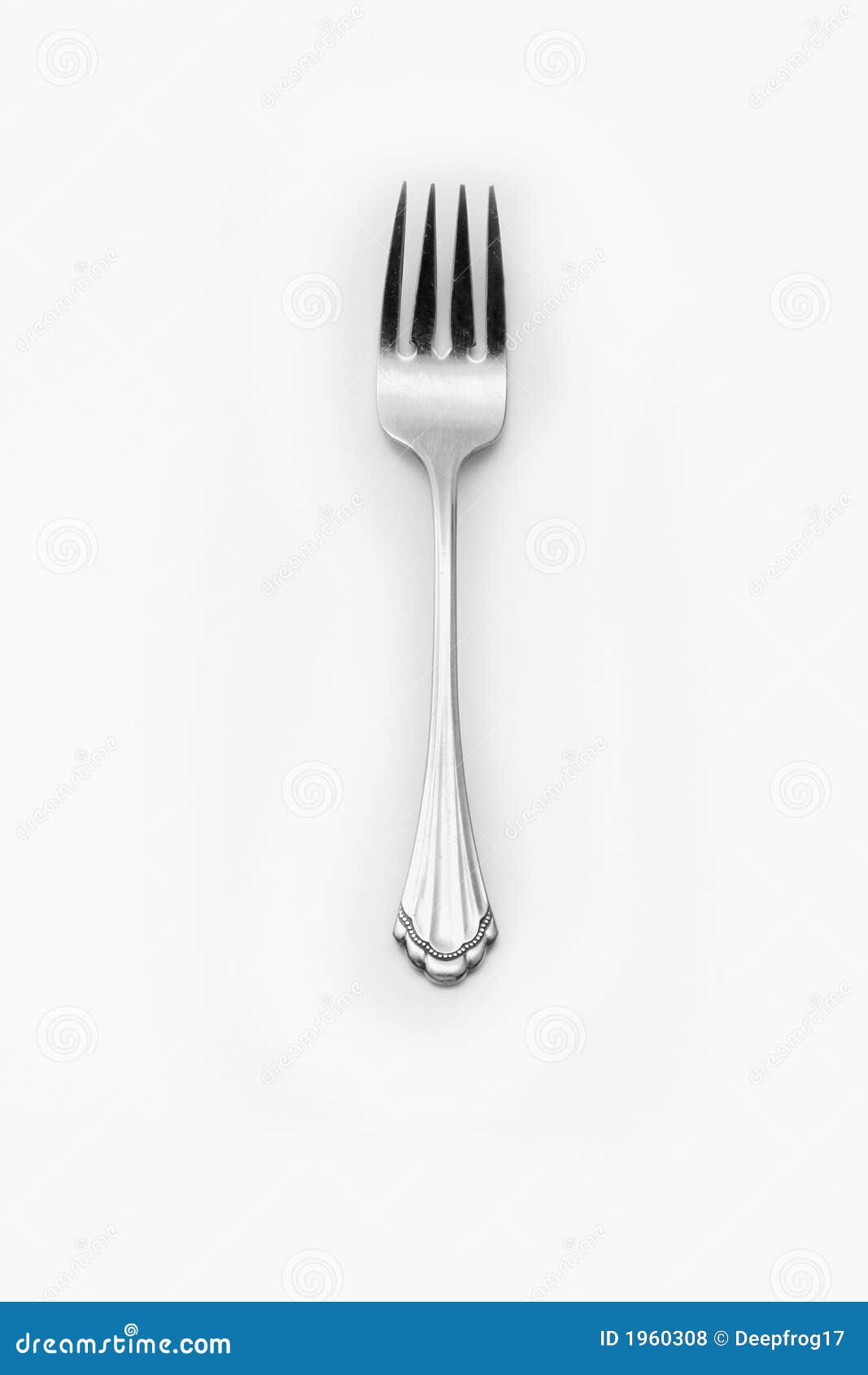 Salad or dessert fork stock photo. Image of tableware 1960308