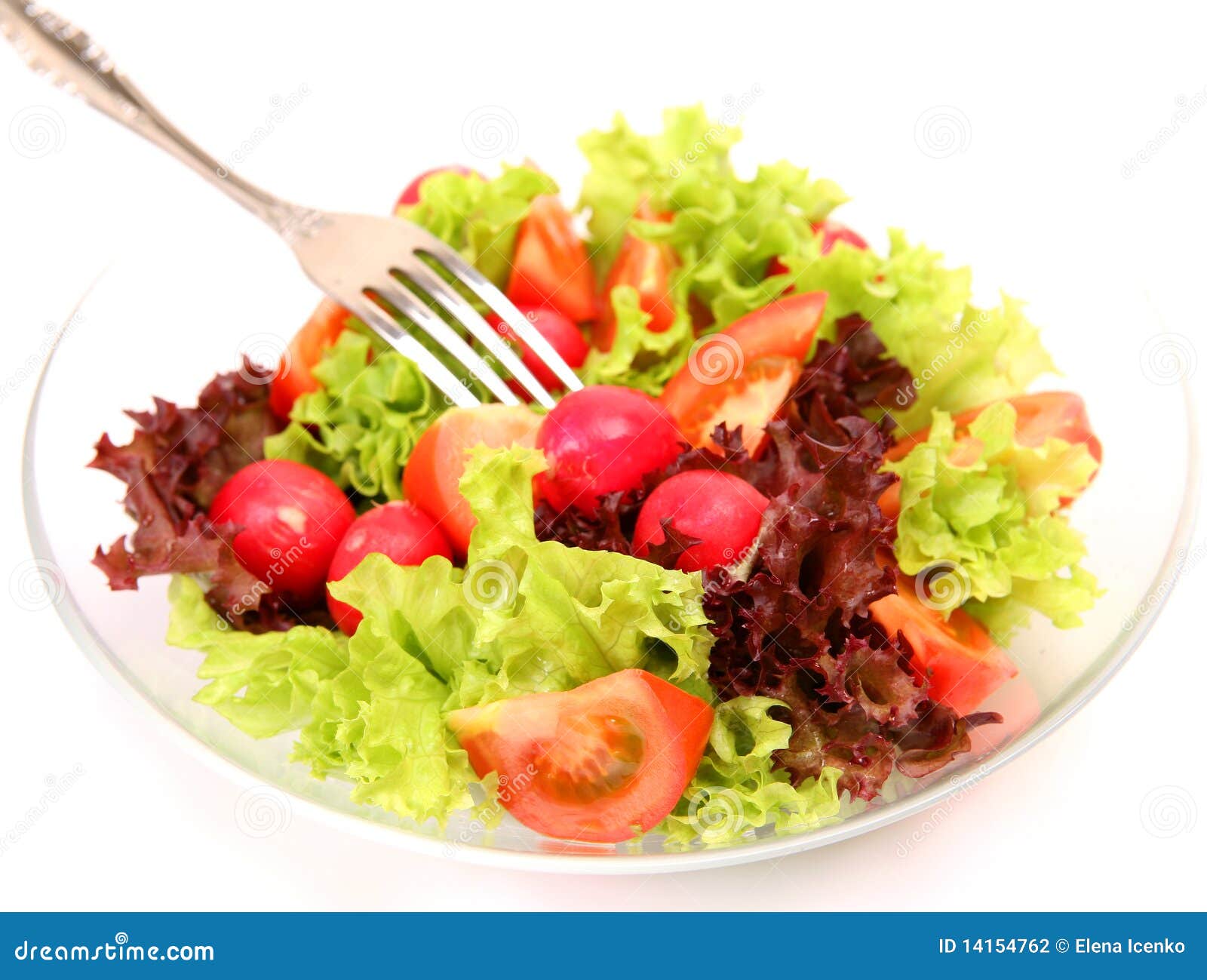 Salad from vegetables stock photo. Image of background 14154762