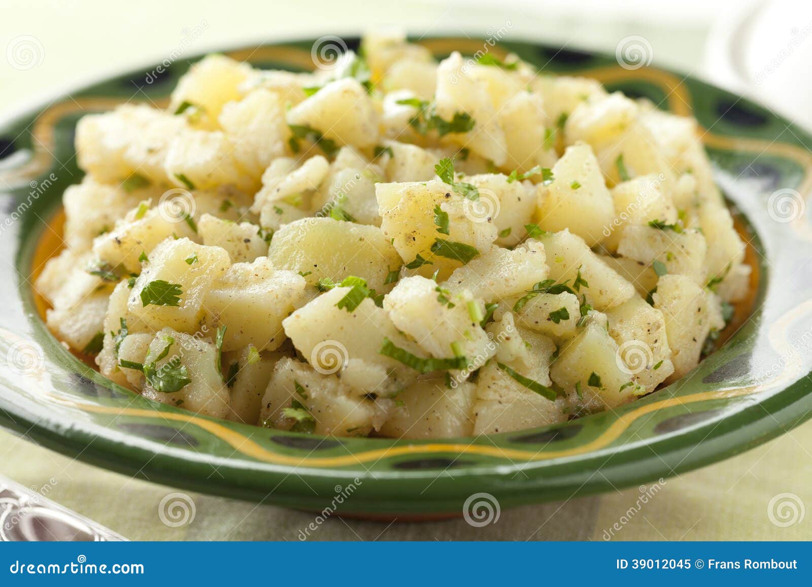 Salade De Pomme De Terre Marocaine Image Stock Image Du Marocain