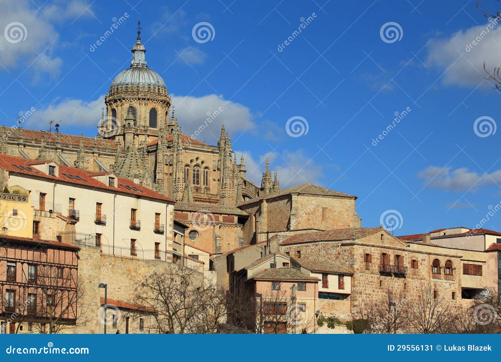 Salamanca cathedral stock image. Image of spain, historic 29556131