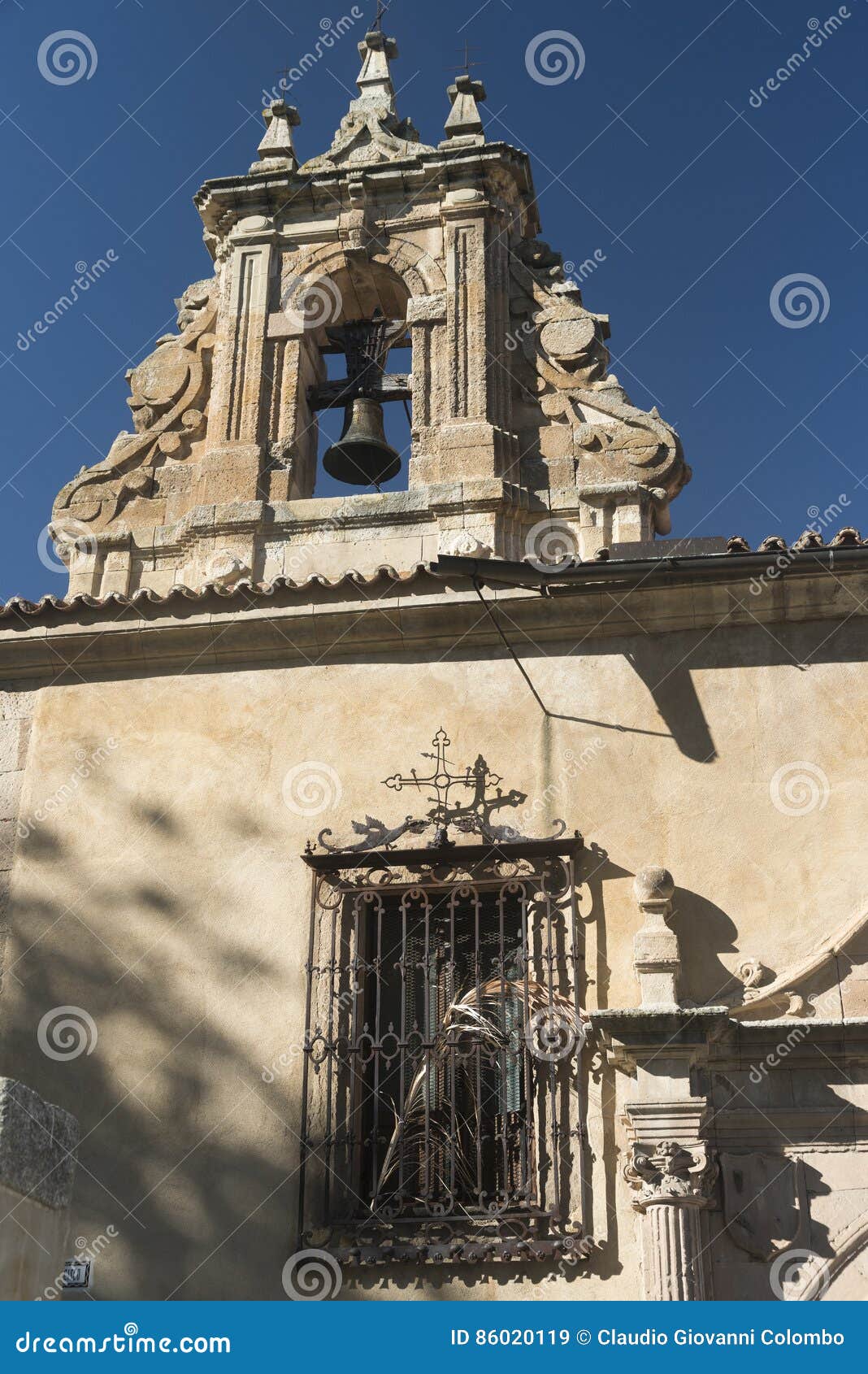 salamanca spain: convento de la anunciacion, historic church