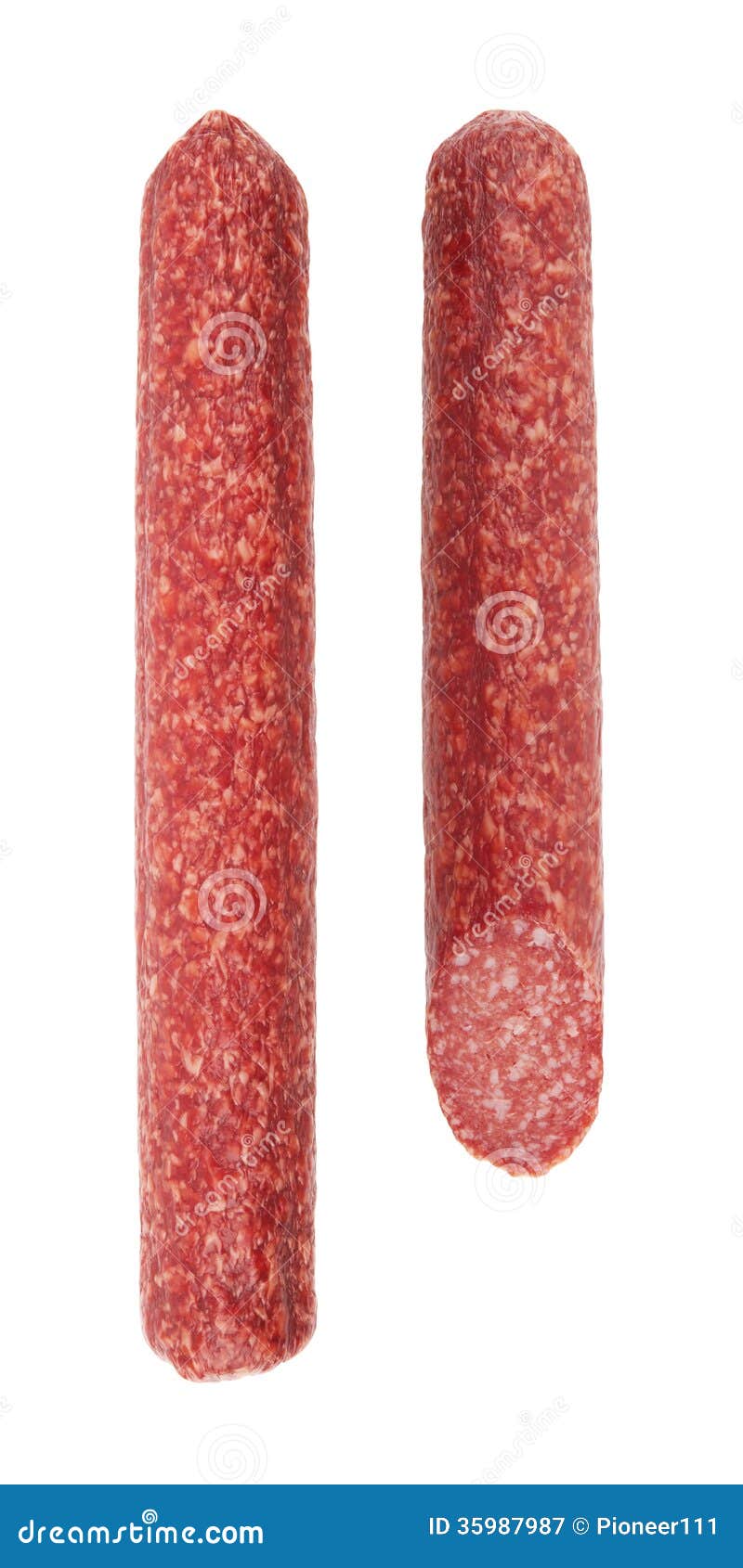 Salami stock image. Image of delicatessen, culinary, protein 35987987