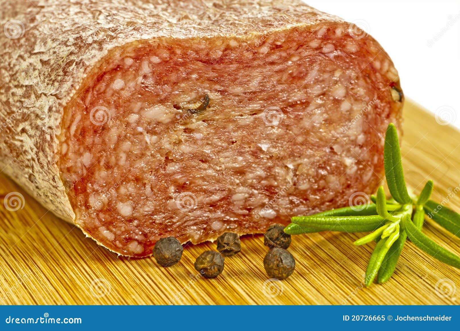 Salami of Italy stock image. Image of fatty, cold, appetizer 20726665