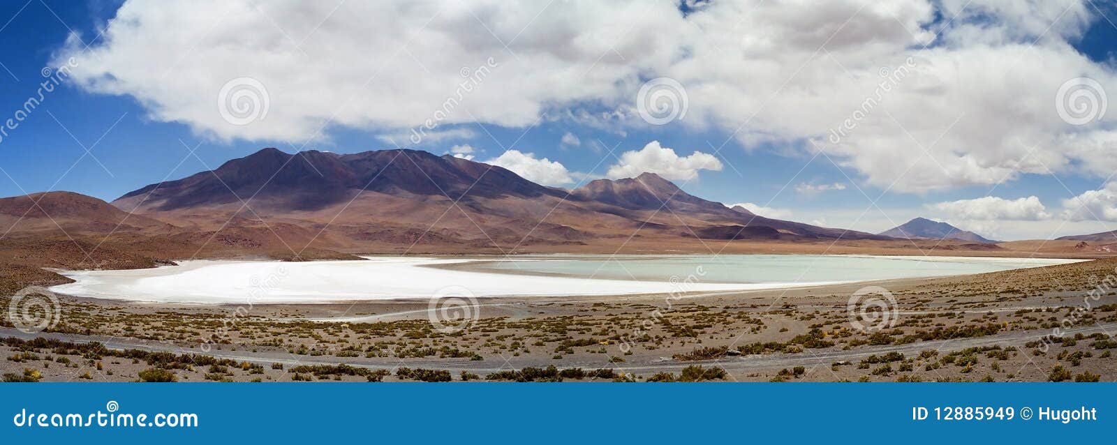 salar de uyuni laguna blanca, bolivia