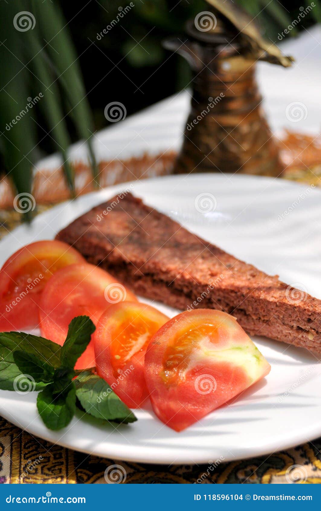 a sald with vegetables and fruit fresh and healthy food