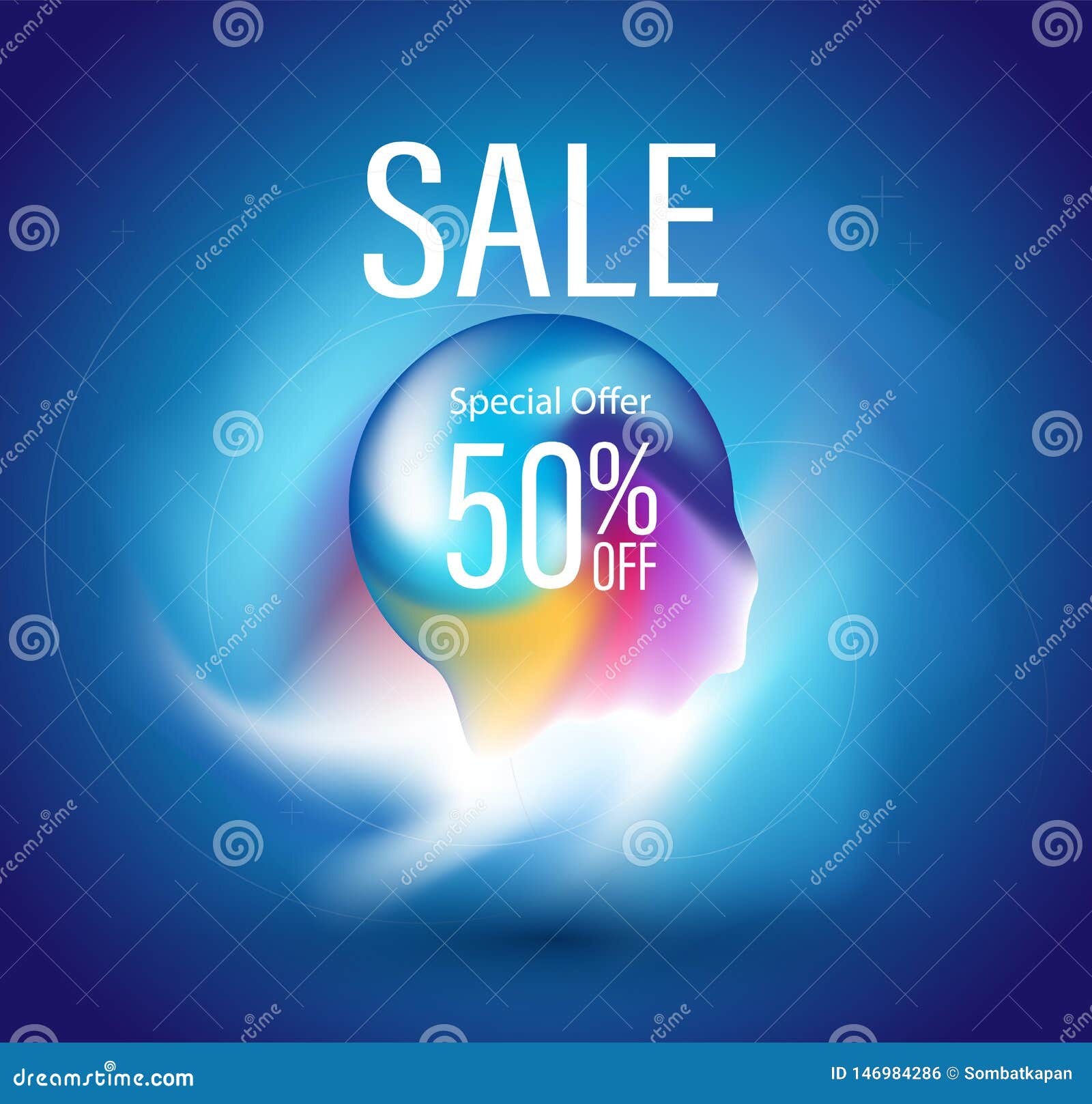 sale abstract background