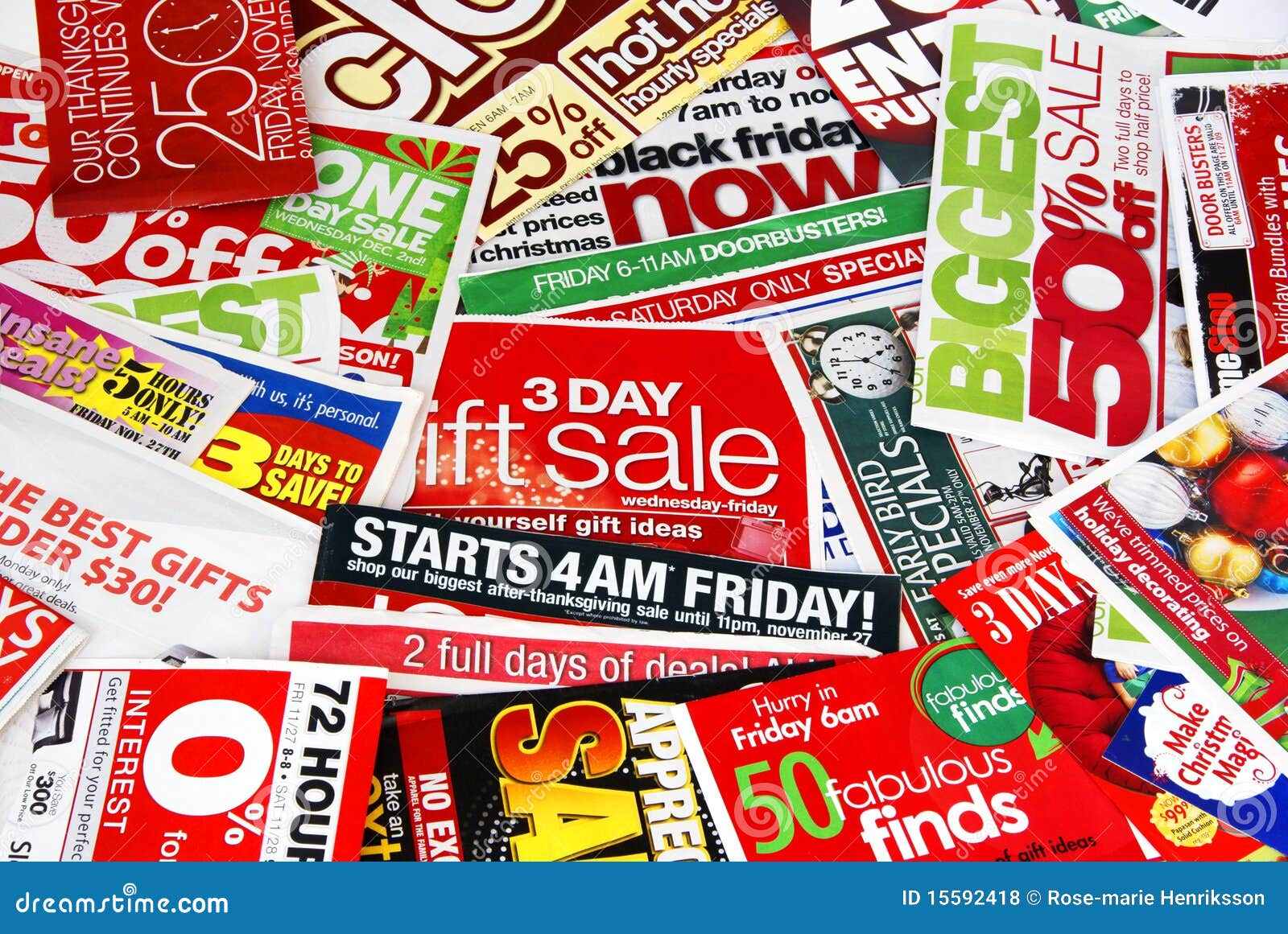 Sale advertising papers stock photo. Image of nobody ...