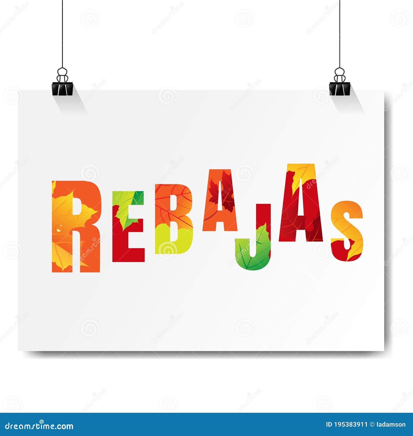 sale poster  white background