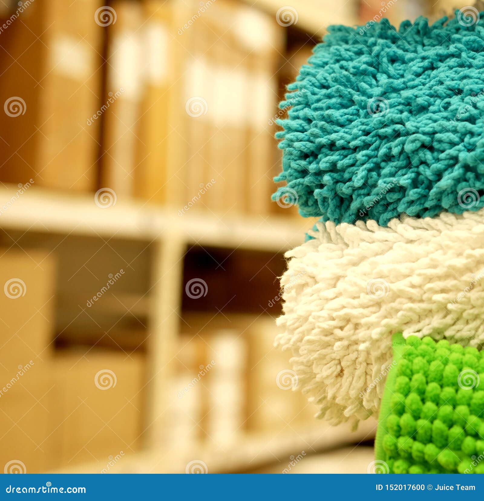 Sale of Bath Mats in the Store Stock Photo Image of scroll, mixed