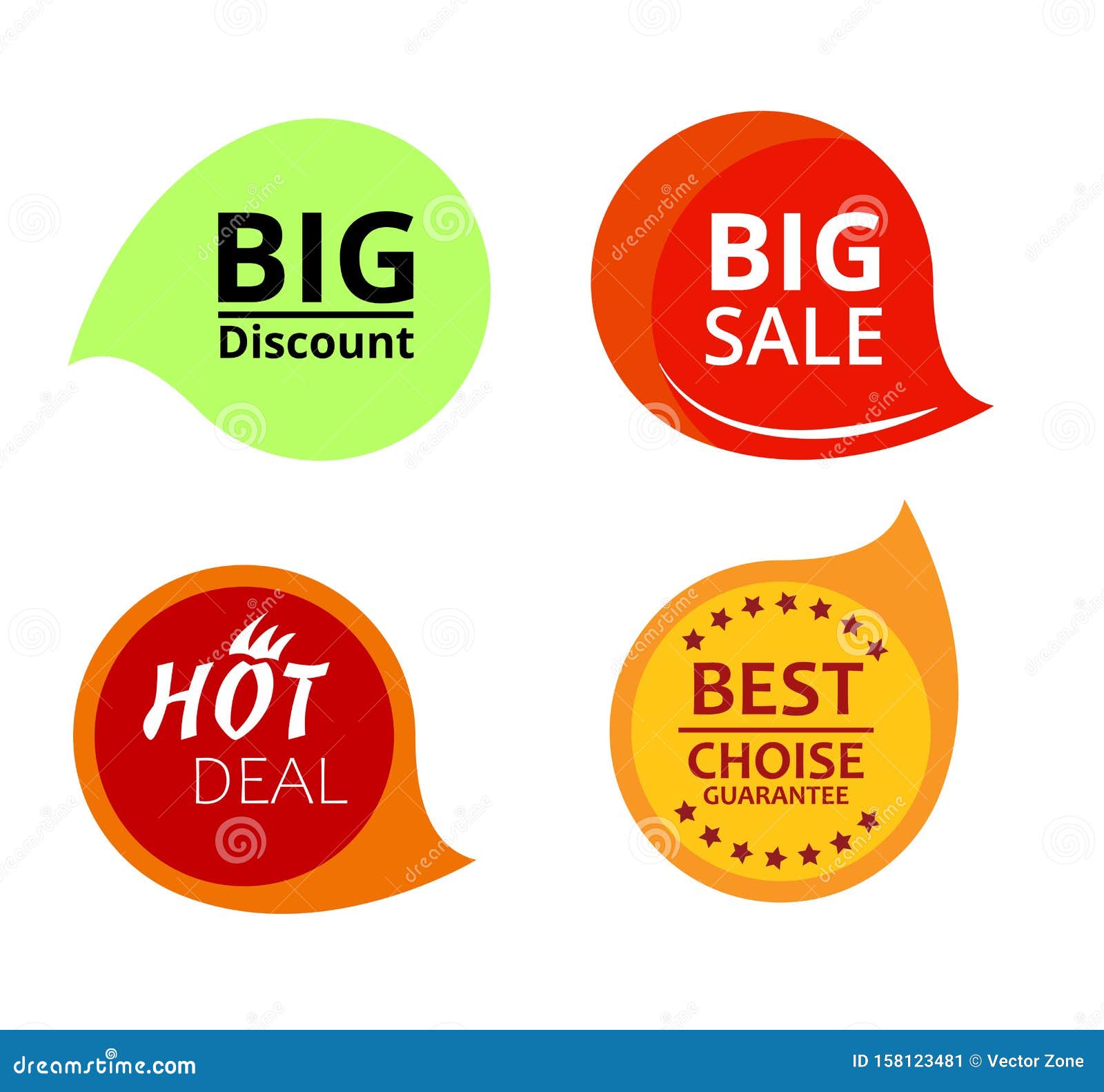 Premium Vector  Big sale discount best deal best price new offer