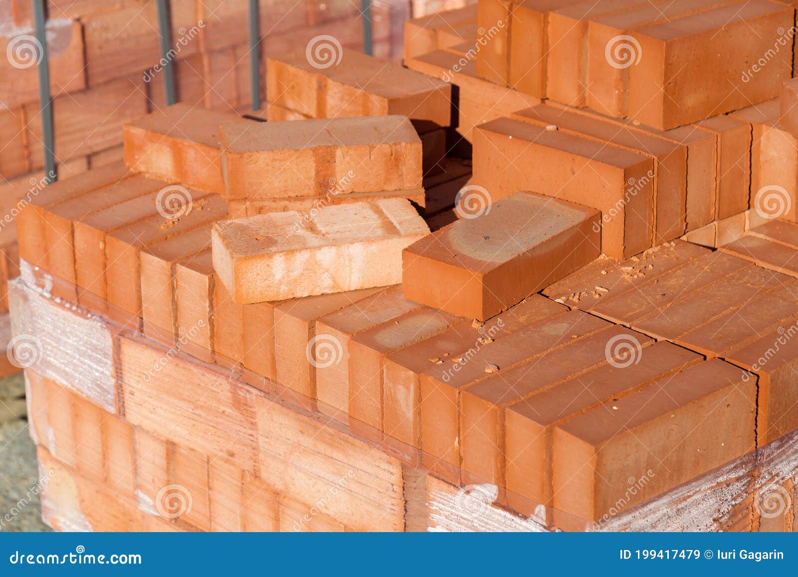 Sale of Bricks for Construction. Wholesale Base of Building Materials