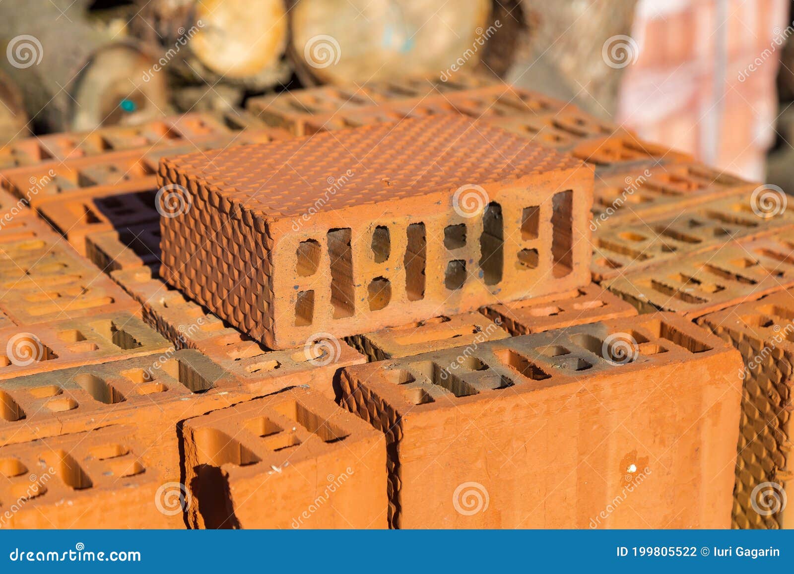 Sale of Bricks for Construction. Wholesale Base of Building Materials