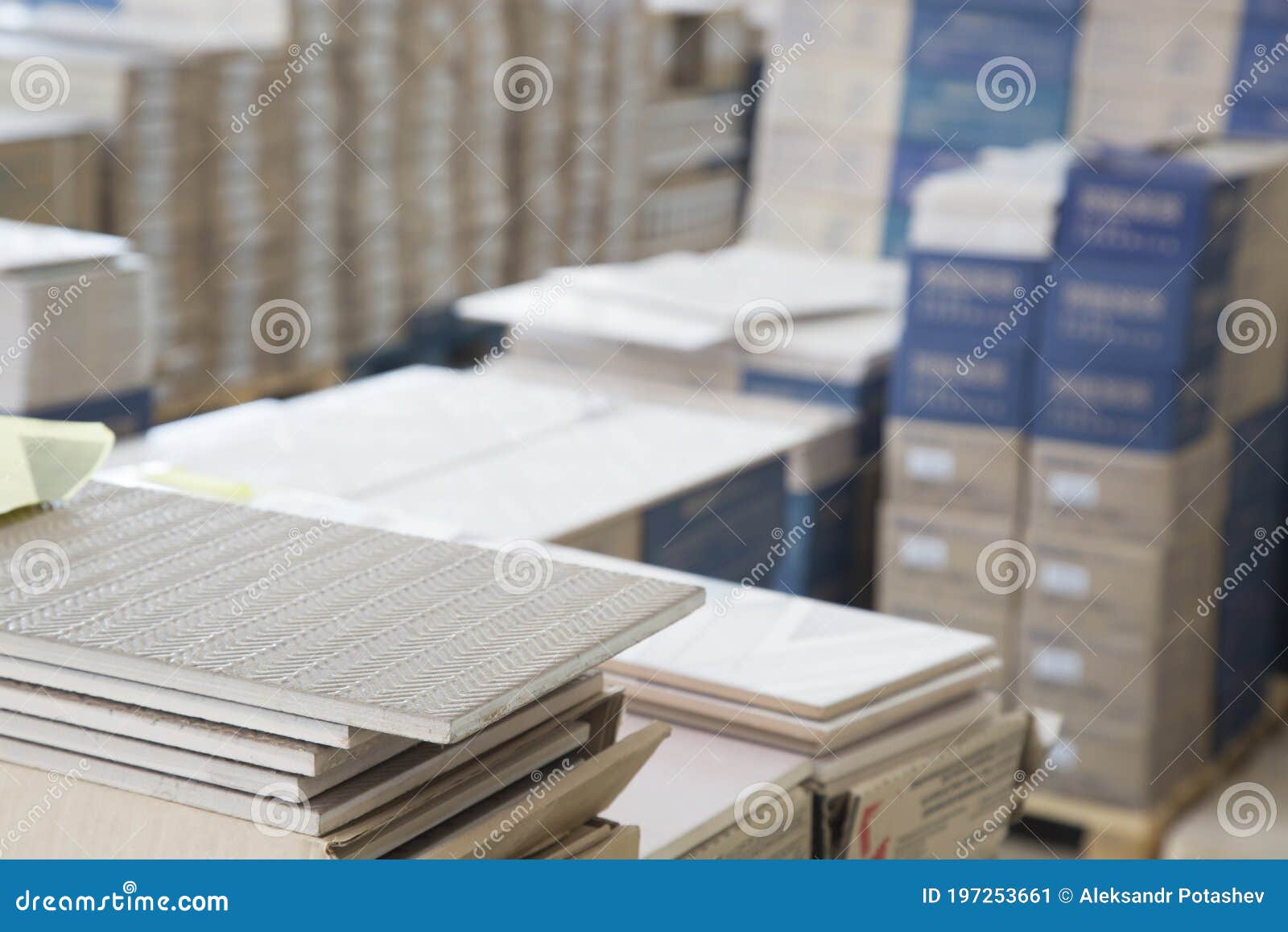 Sale of Ceramic Tiles. Ceramic Tile Store Stock Image Image of shop