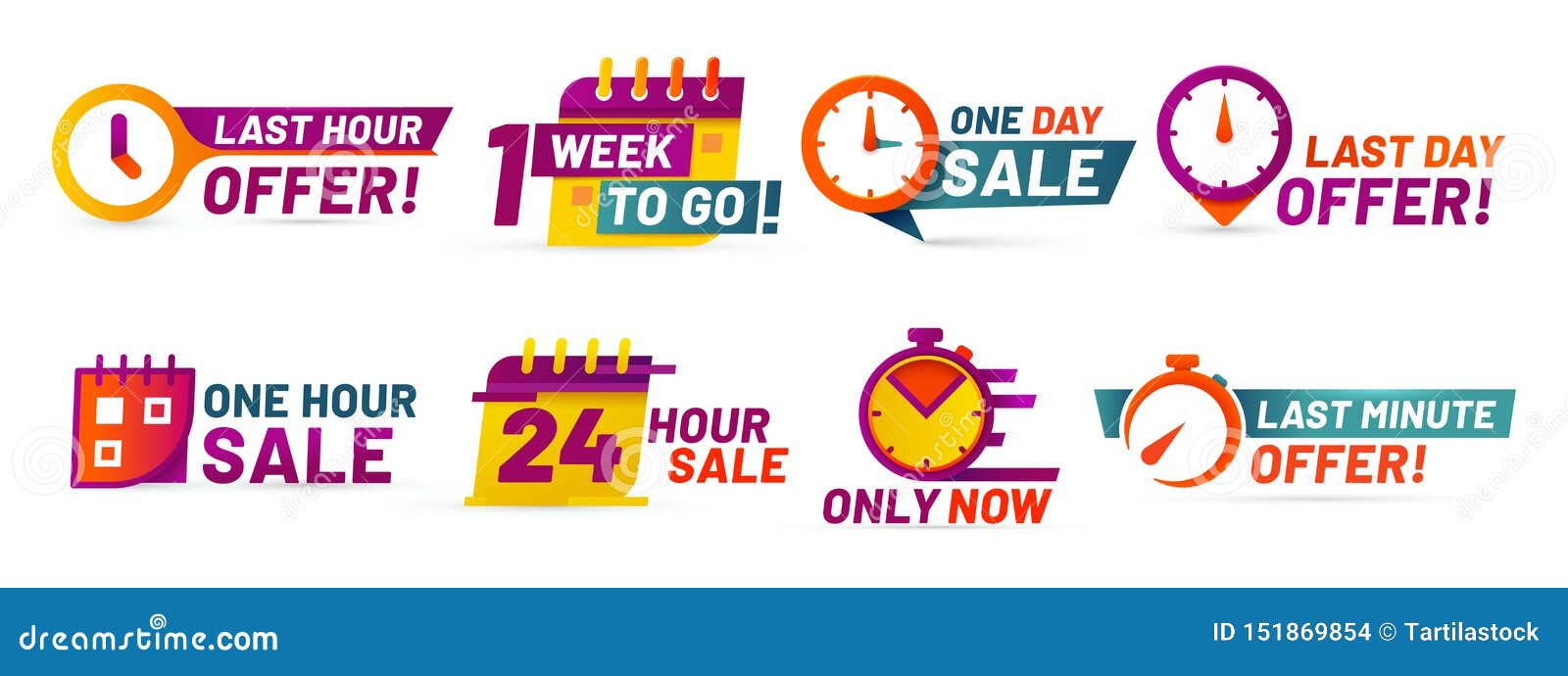 Premium Vector  Countdown left 1 hours banner count time sale