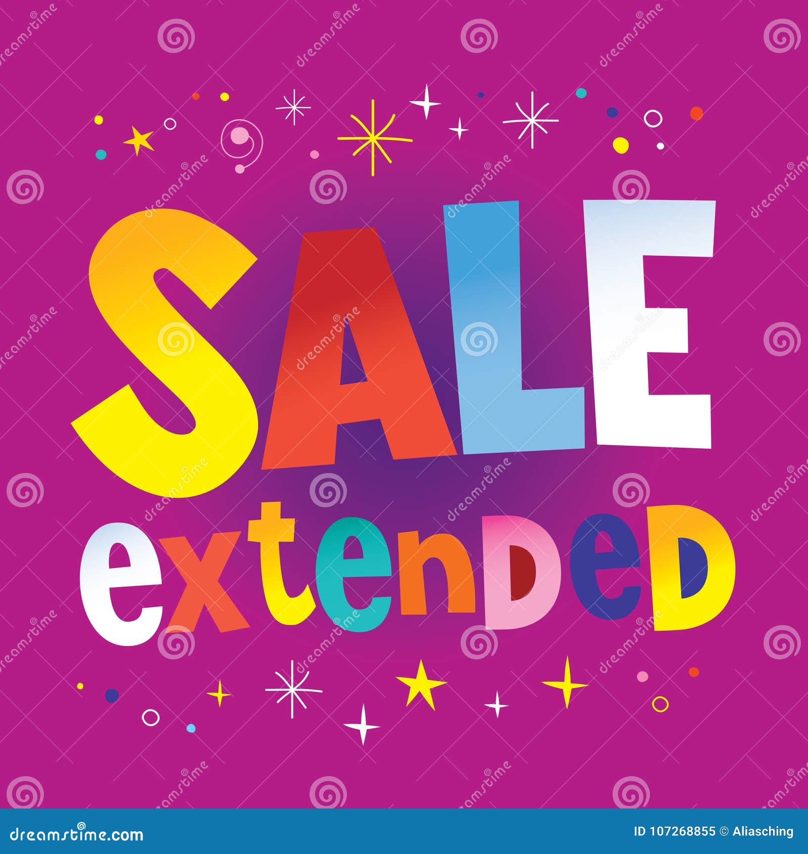 sale extended banner poster