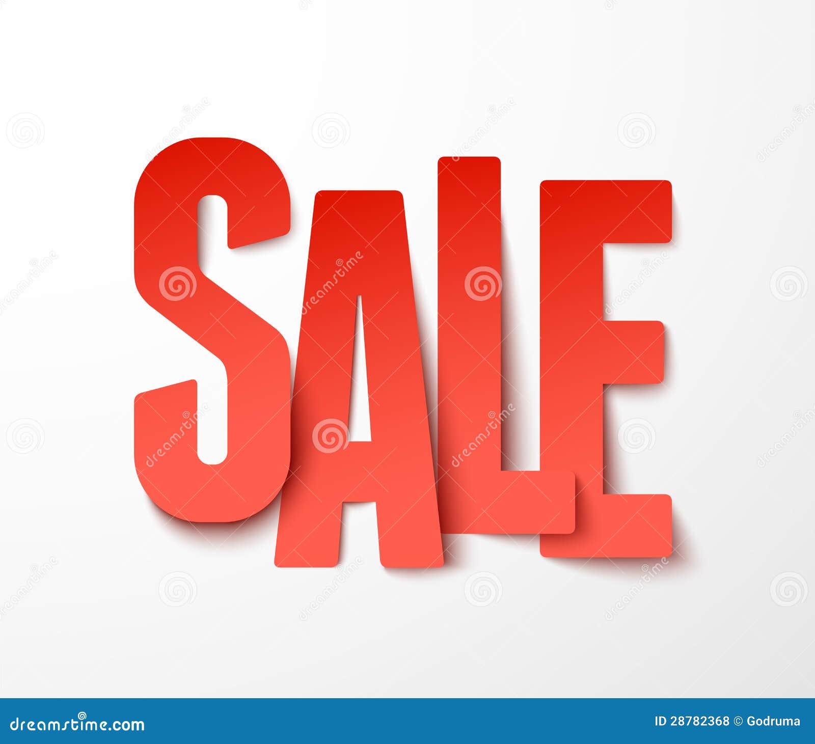 Sale paper. Vector. stock vector. Illustration of clearance 28782368