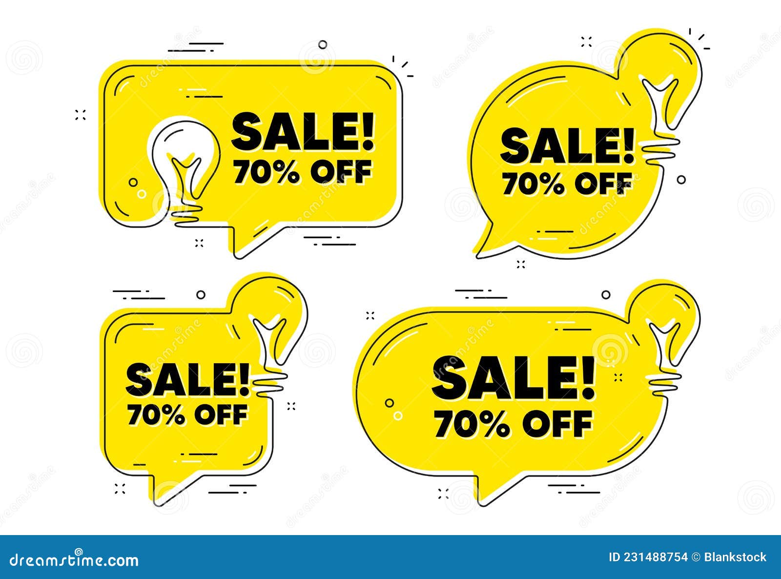 Sale 70 Percent Off Discount Promotion Price Offer Sign Vector Stock Vector Illustration Of Badge Advertising