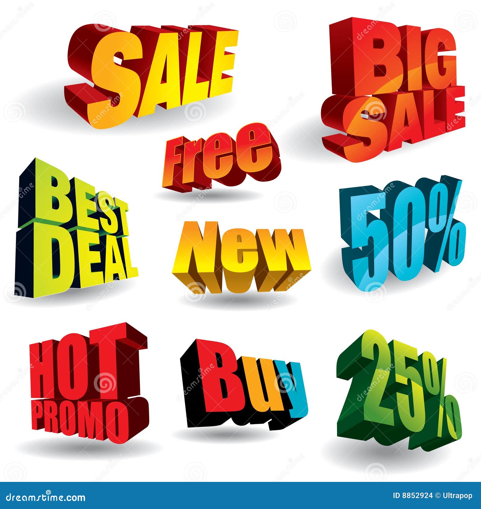 Sale slogans stock vector. Illustration of folder ...