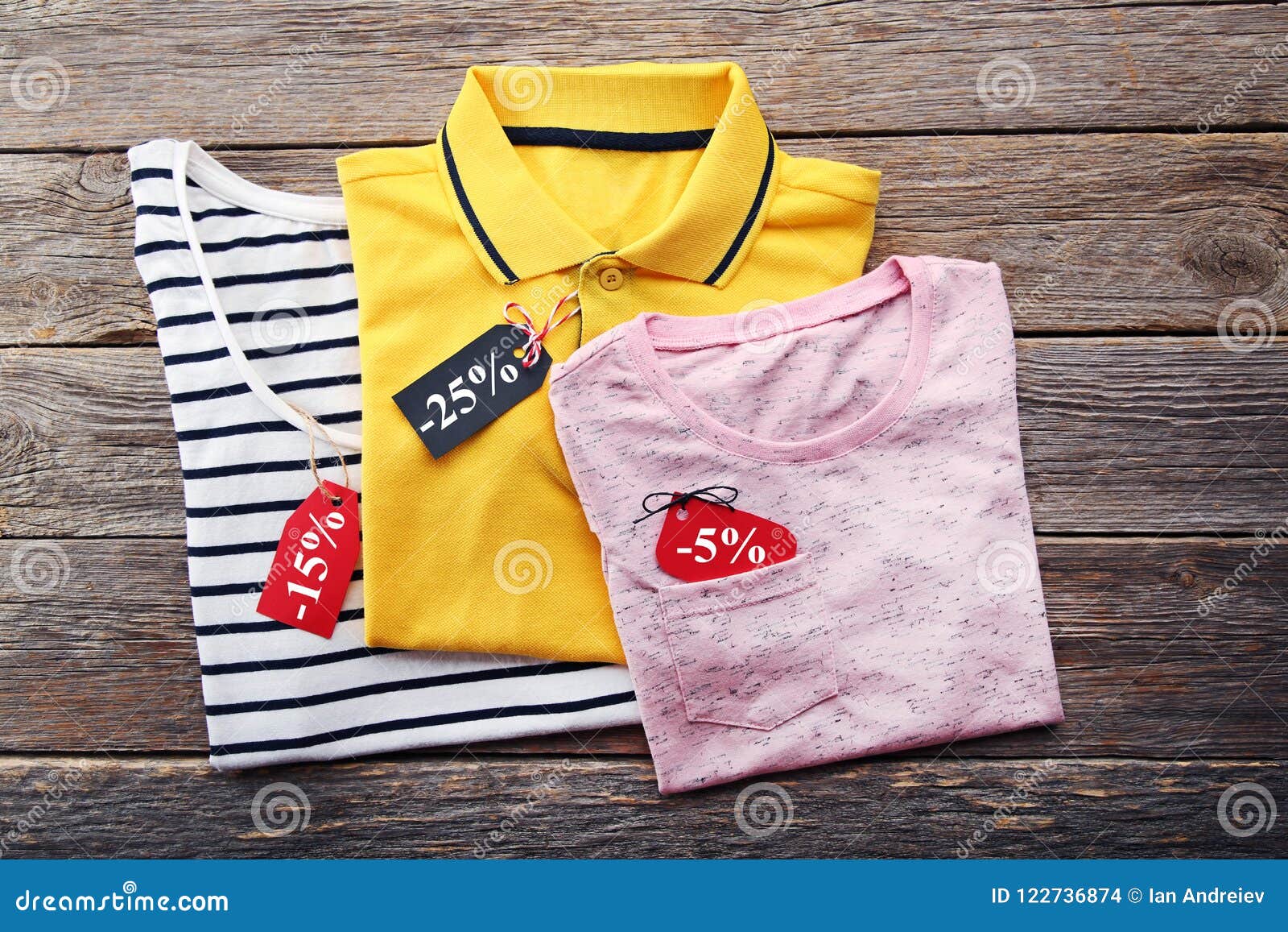 Sale tags with clothes stock photo. Image of card, price - 122736874