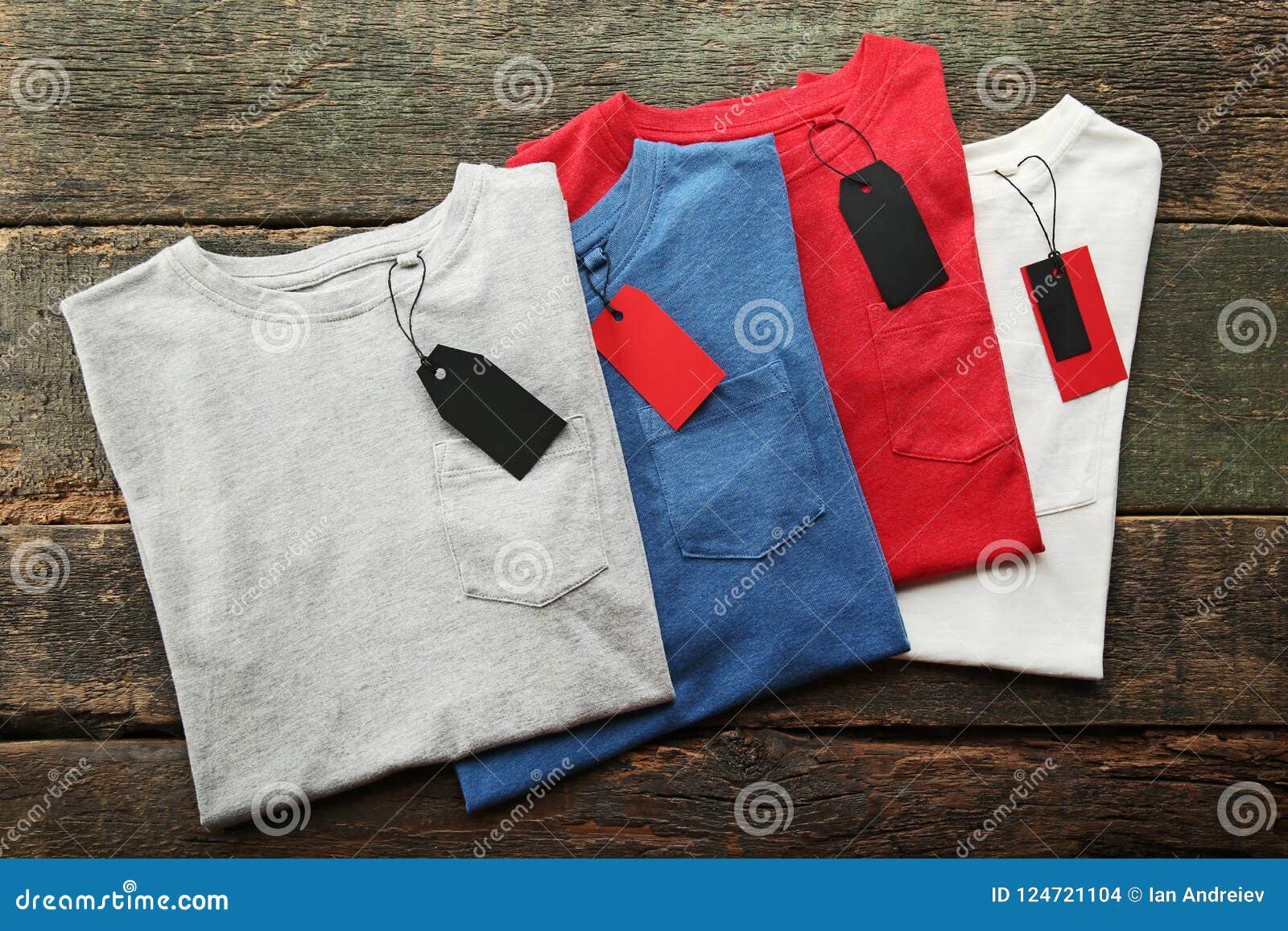 Sale tags with clothes stock photo. Image of merchandise - 124721104