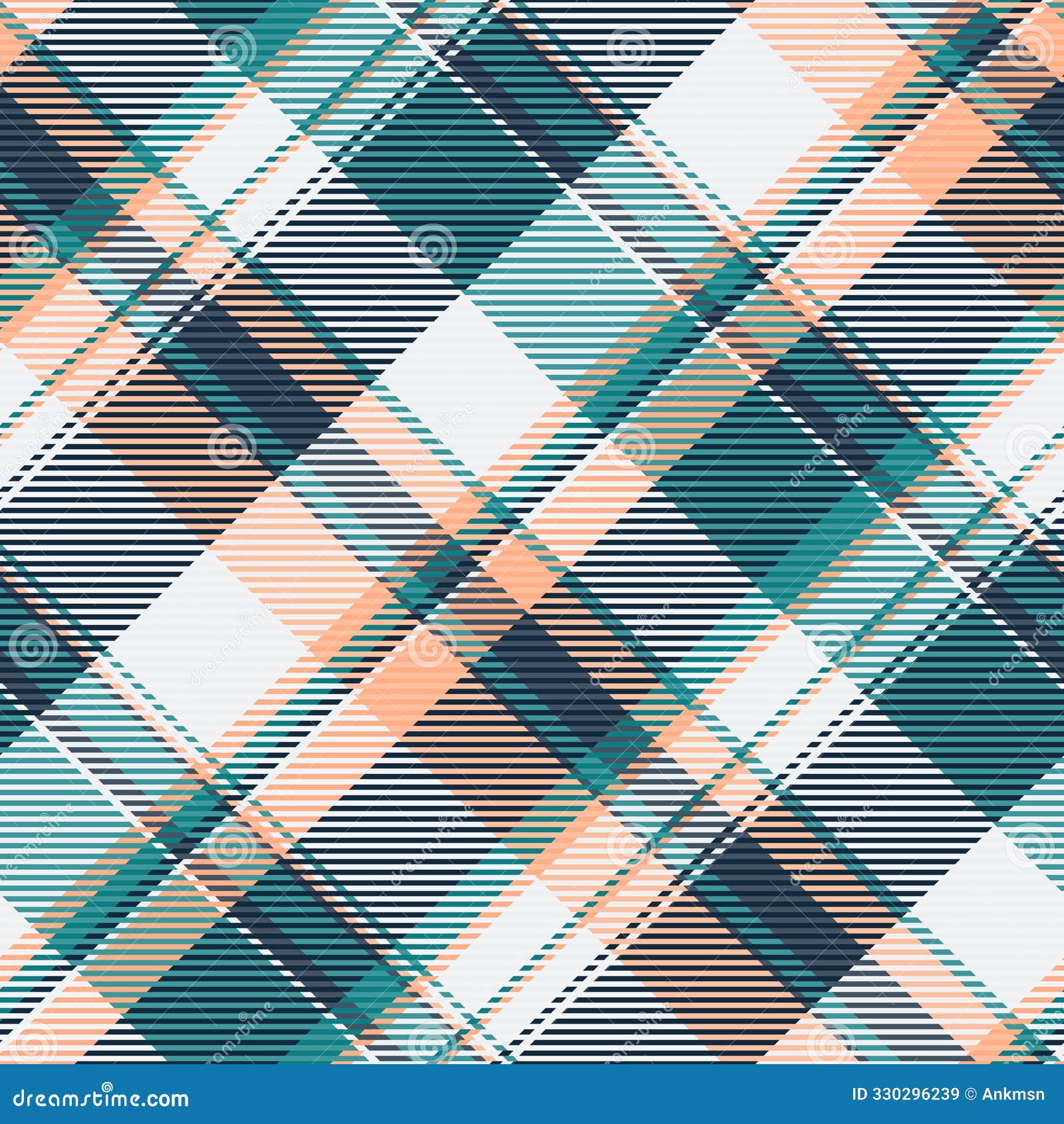 sale textile tartan fabric, us pattern plaid seamless. mockup background  check texture in white and cyan colors