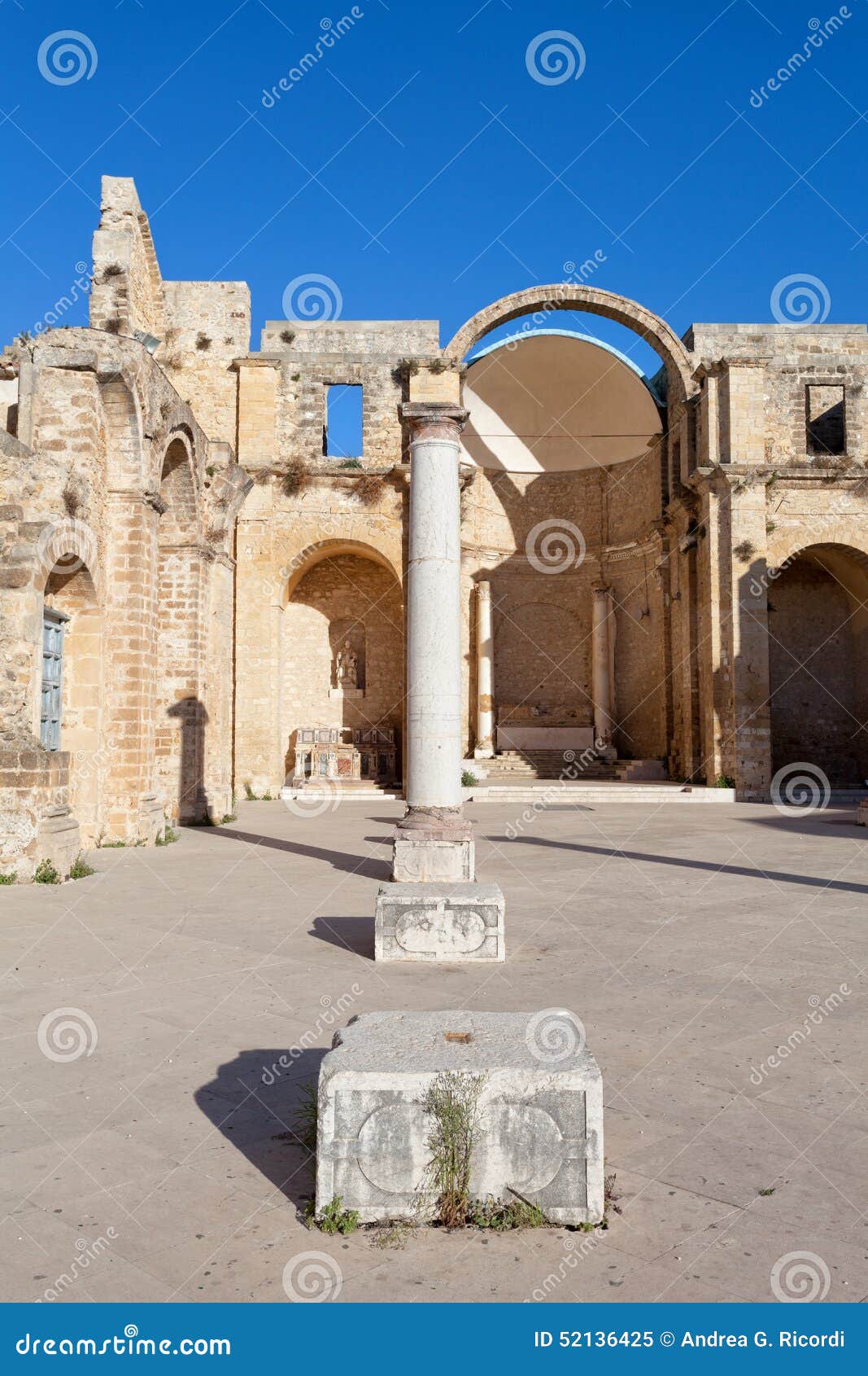 salemi ruins, sicily