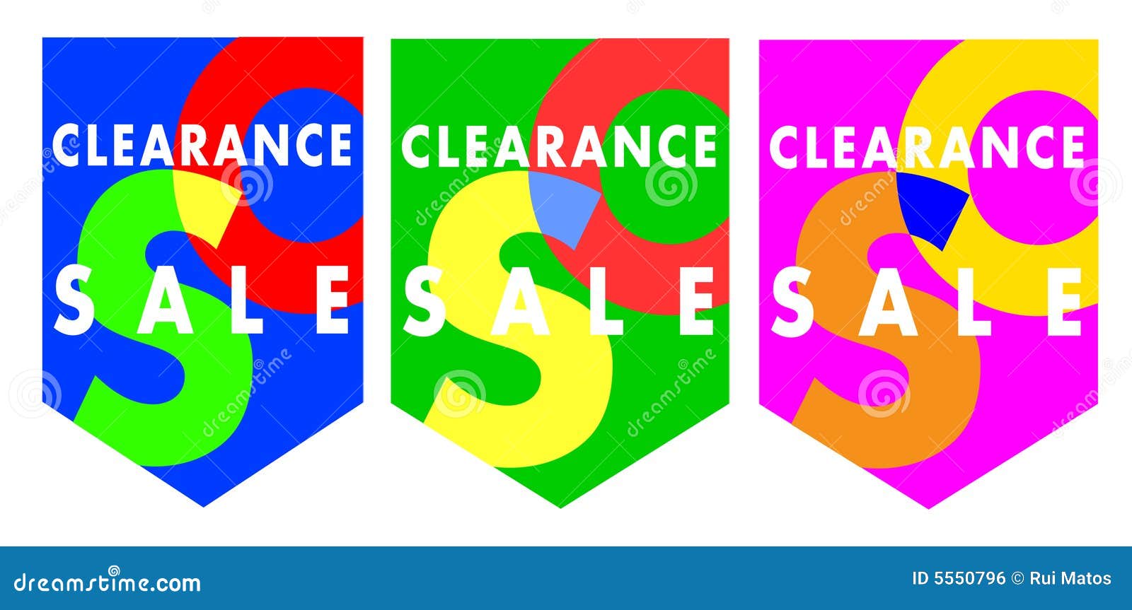 sales clearance  banners