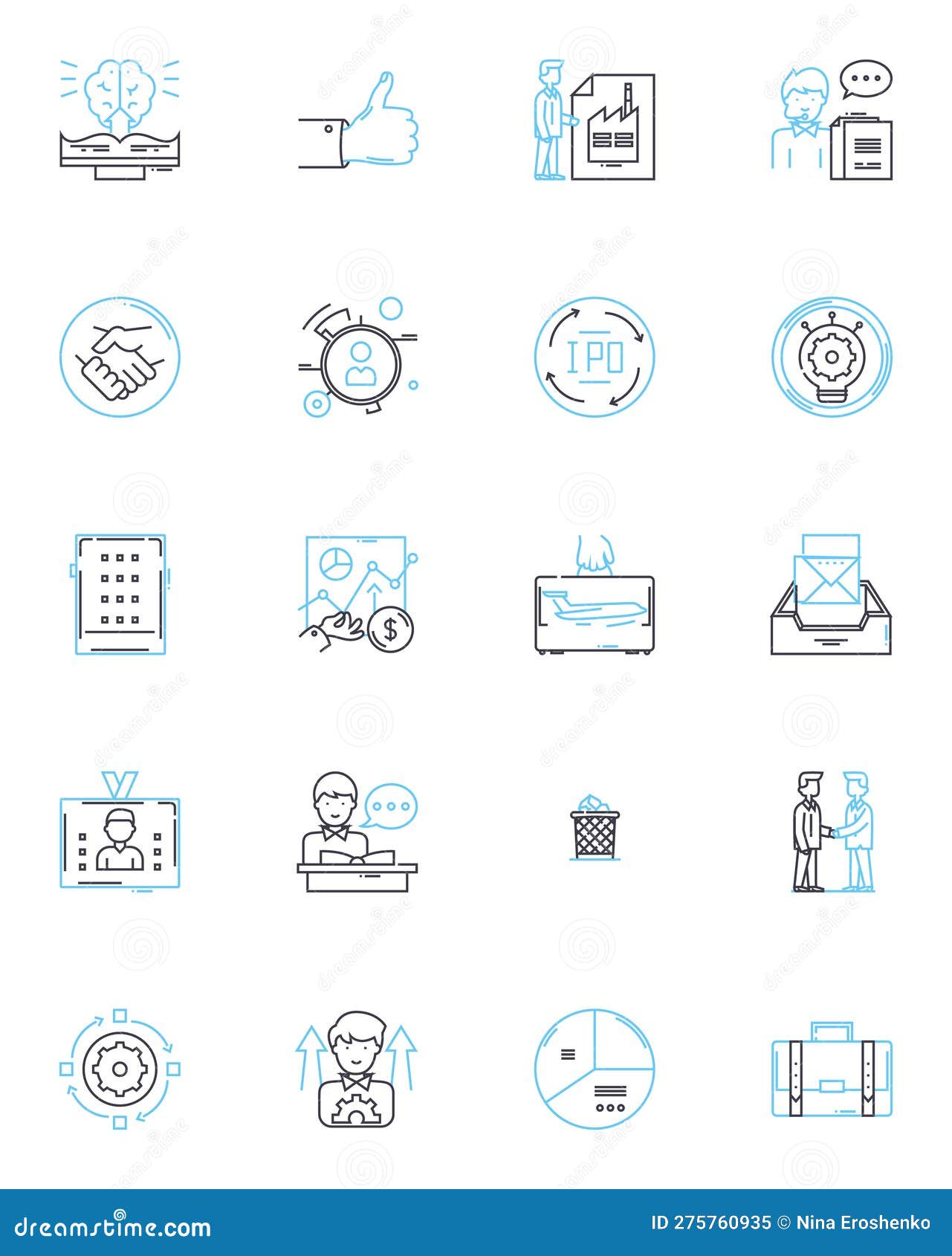 sales supervisors linear icons set. motivators, trainers, coaches, leaders, mentors, managers, supervisors line 