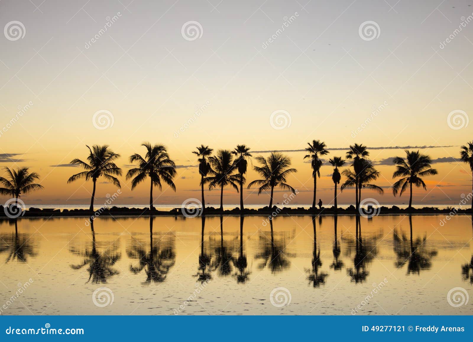Salida del sol en Miami imagen de archivo. Imagen de tropical - 49277121