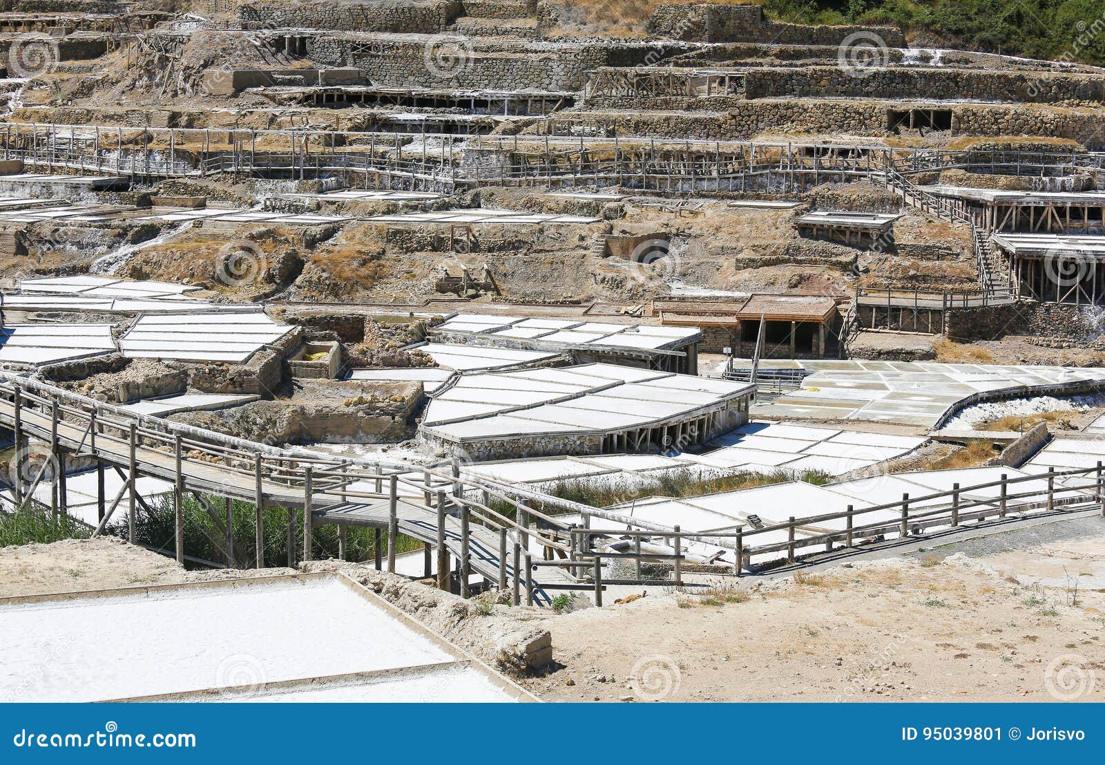 salinas de anana in basque country, spain