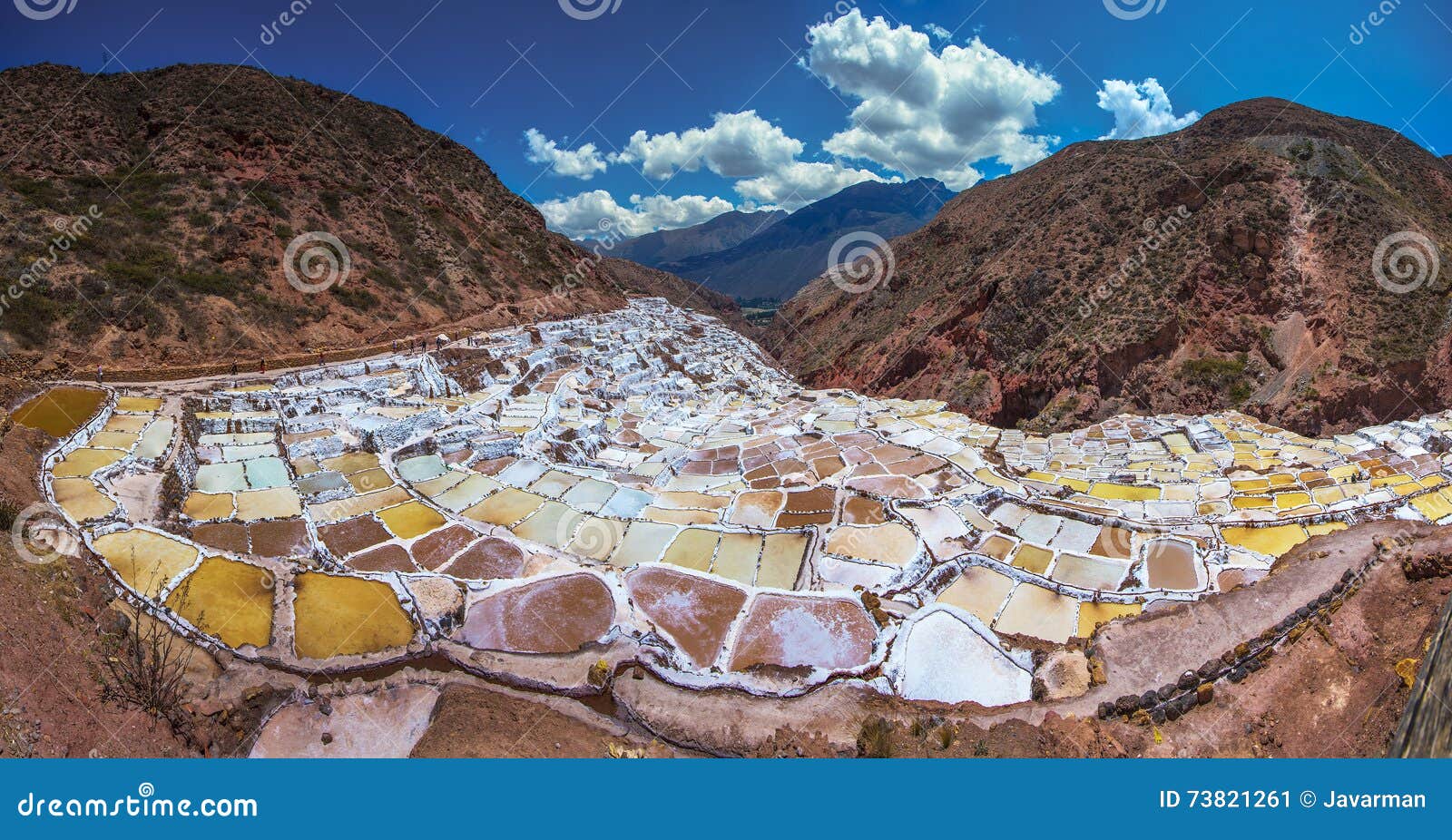 salinas de maras, man-made salt mines near cusco, peru