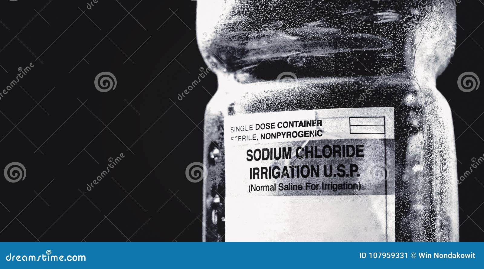 Saline for Medical Cleaning Stock Image Image of solution, medical