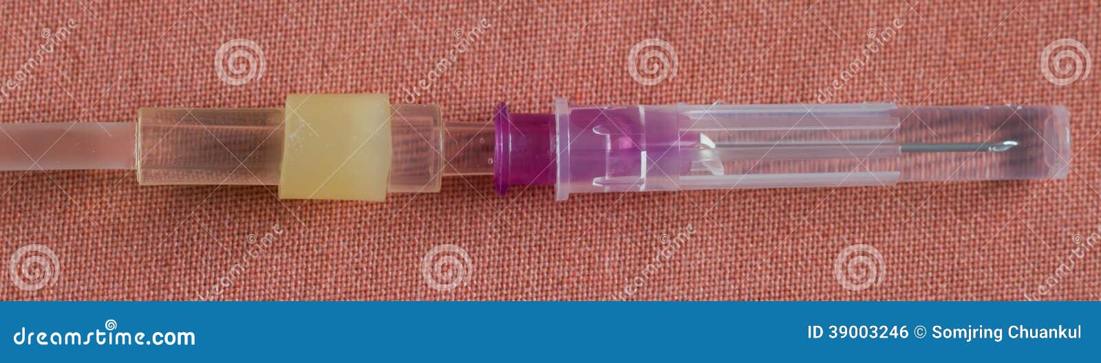 Saline Syringes for Patients. Stock Photo Image of sterile